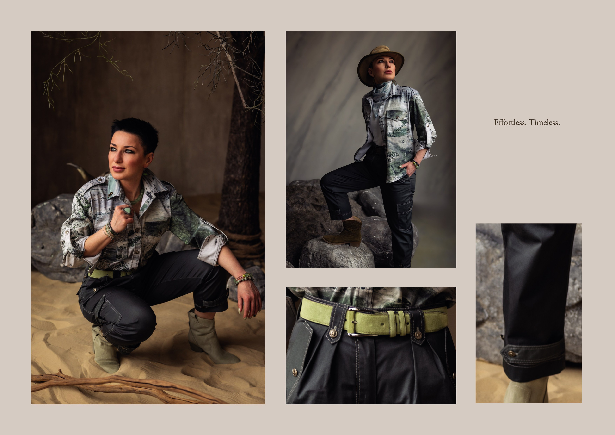 LOOKBOOK. NATURAL SAFARI FASHION