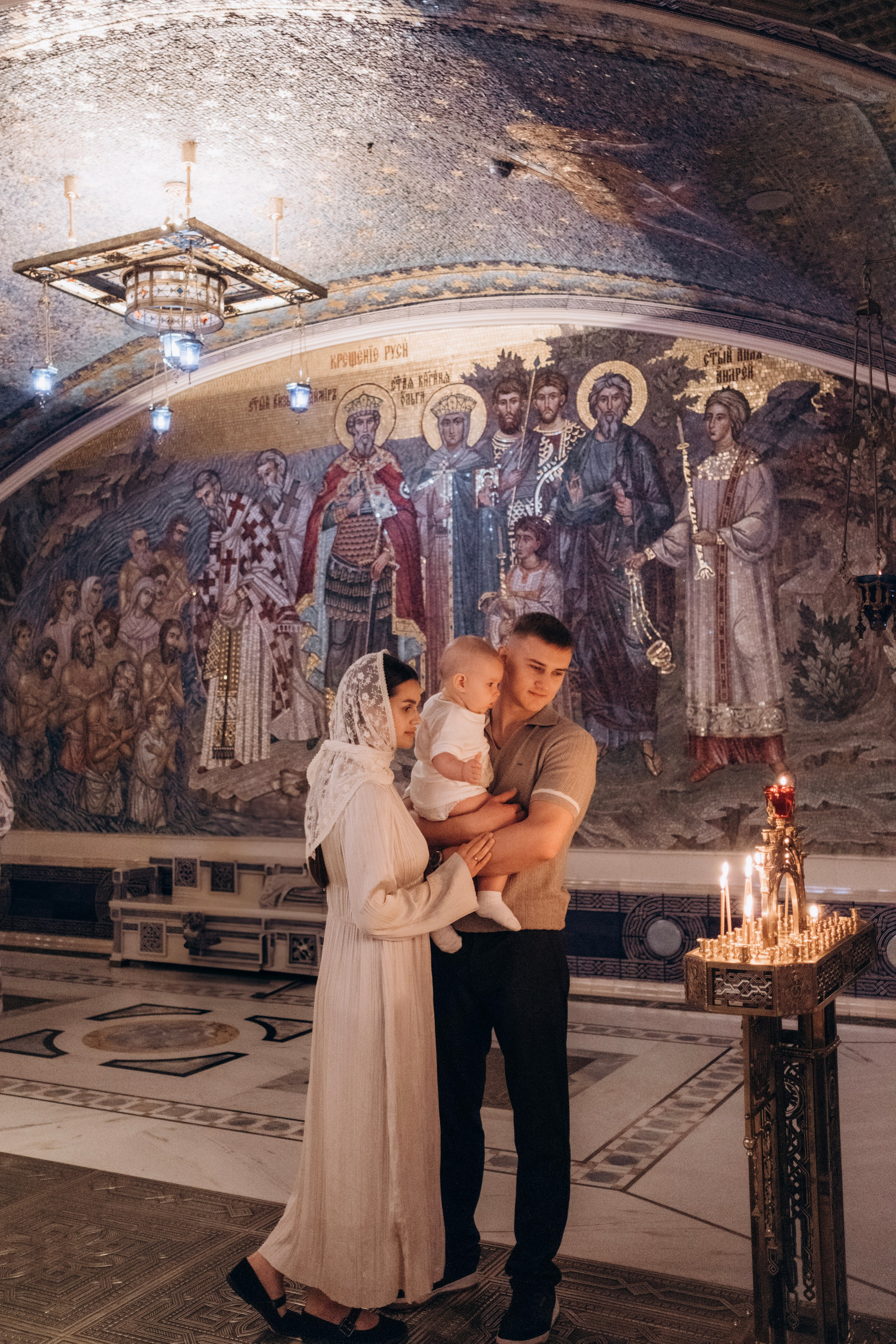 Крещение в Храме Вооруженных сил. Главная