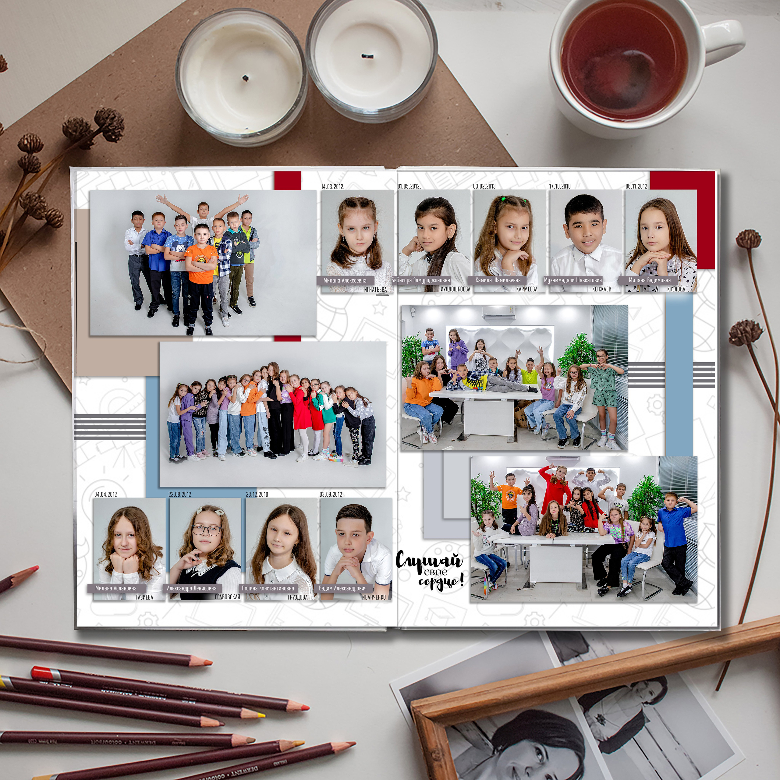 Выпускной альбом для выпускников школы (Дизайн № 229). Современные Выпускные Альбомы в Ростове-на-Дону