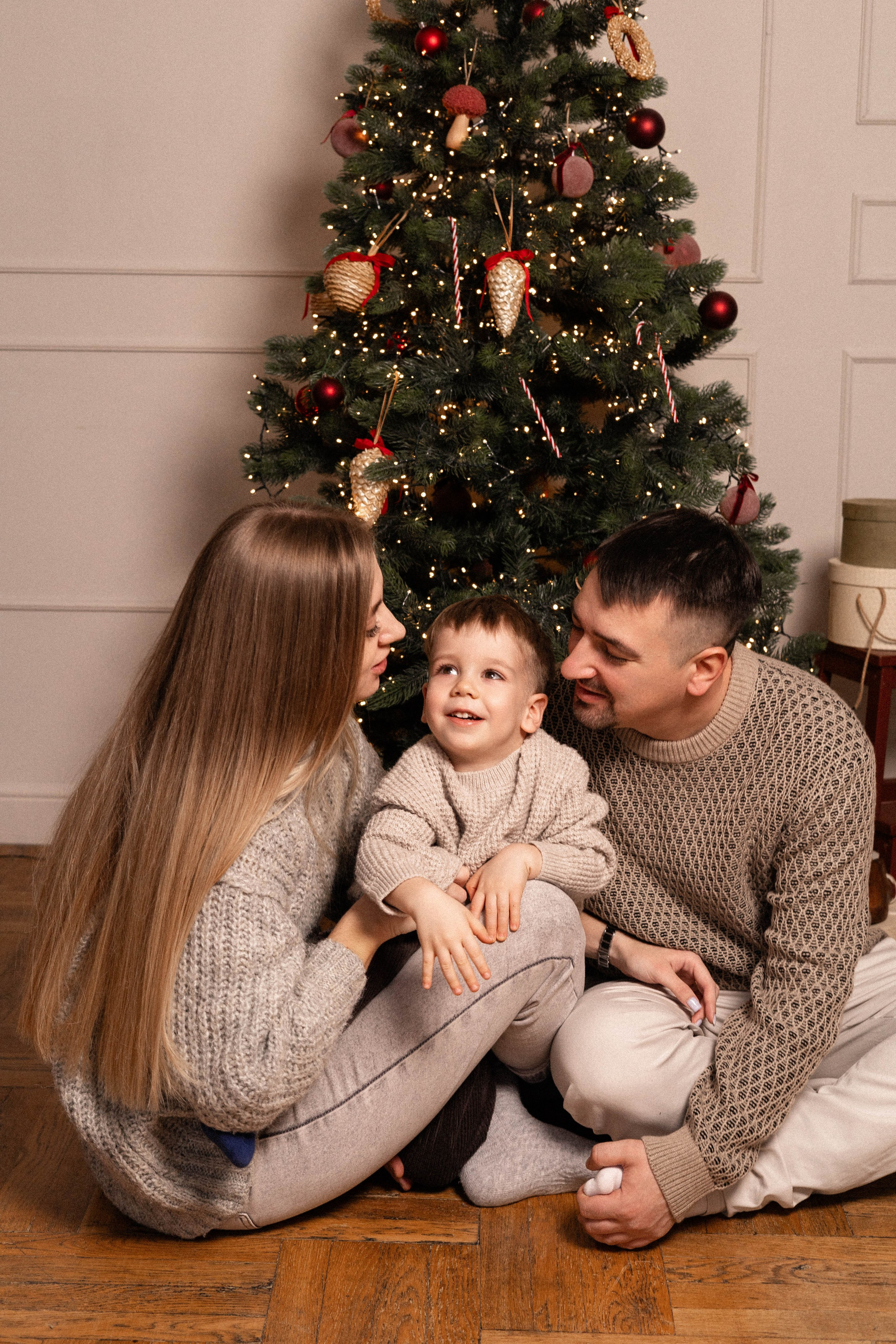 Рождественская семейная история. Свадебный и портретный фотограф Соломко Диана