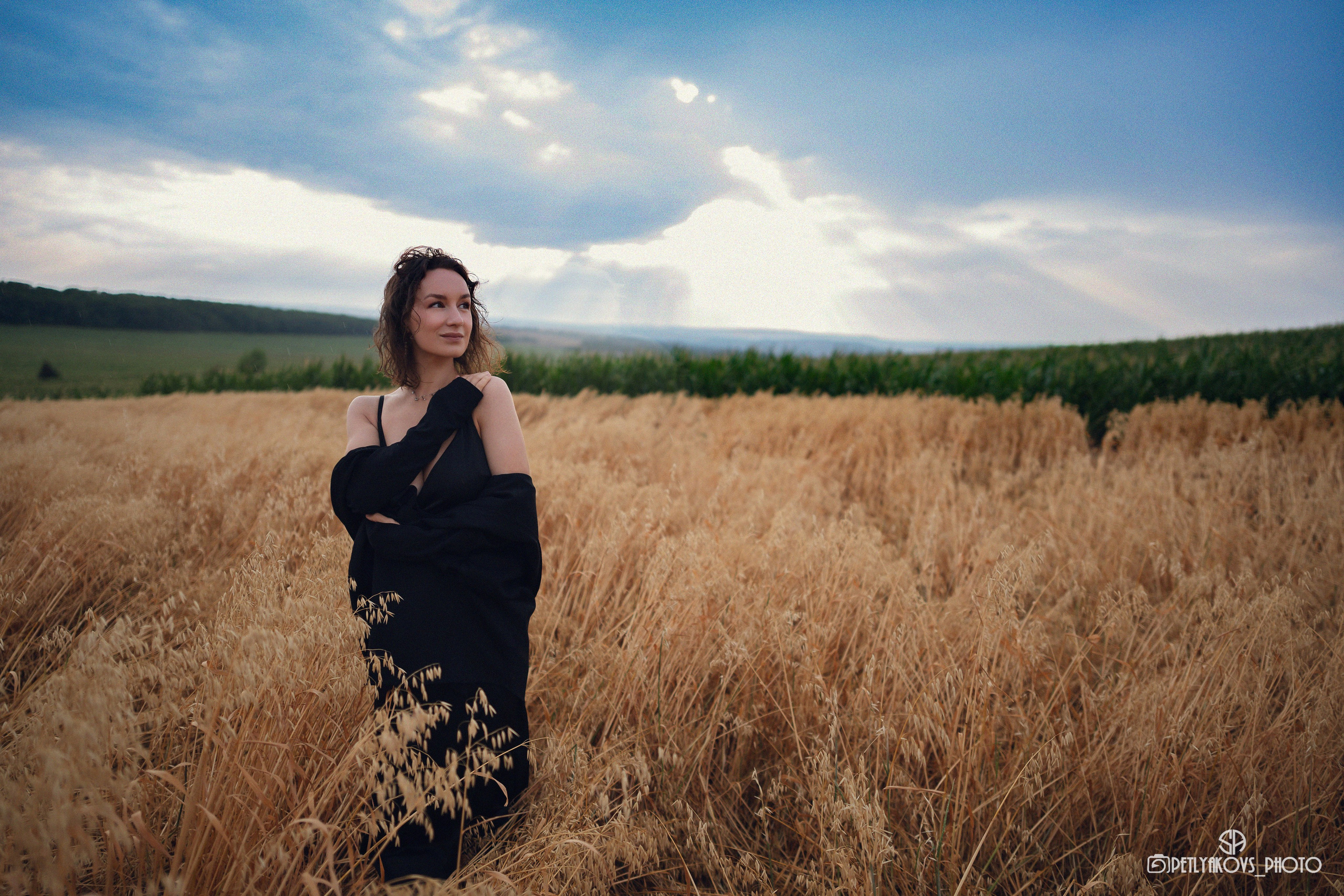 Фотосессия в поле для Ники. Фотограф, видеограф Пятигорск, Ставрополь, Ессентуки, Petlyakovs_photo