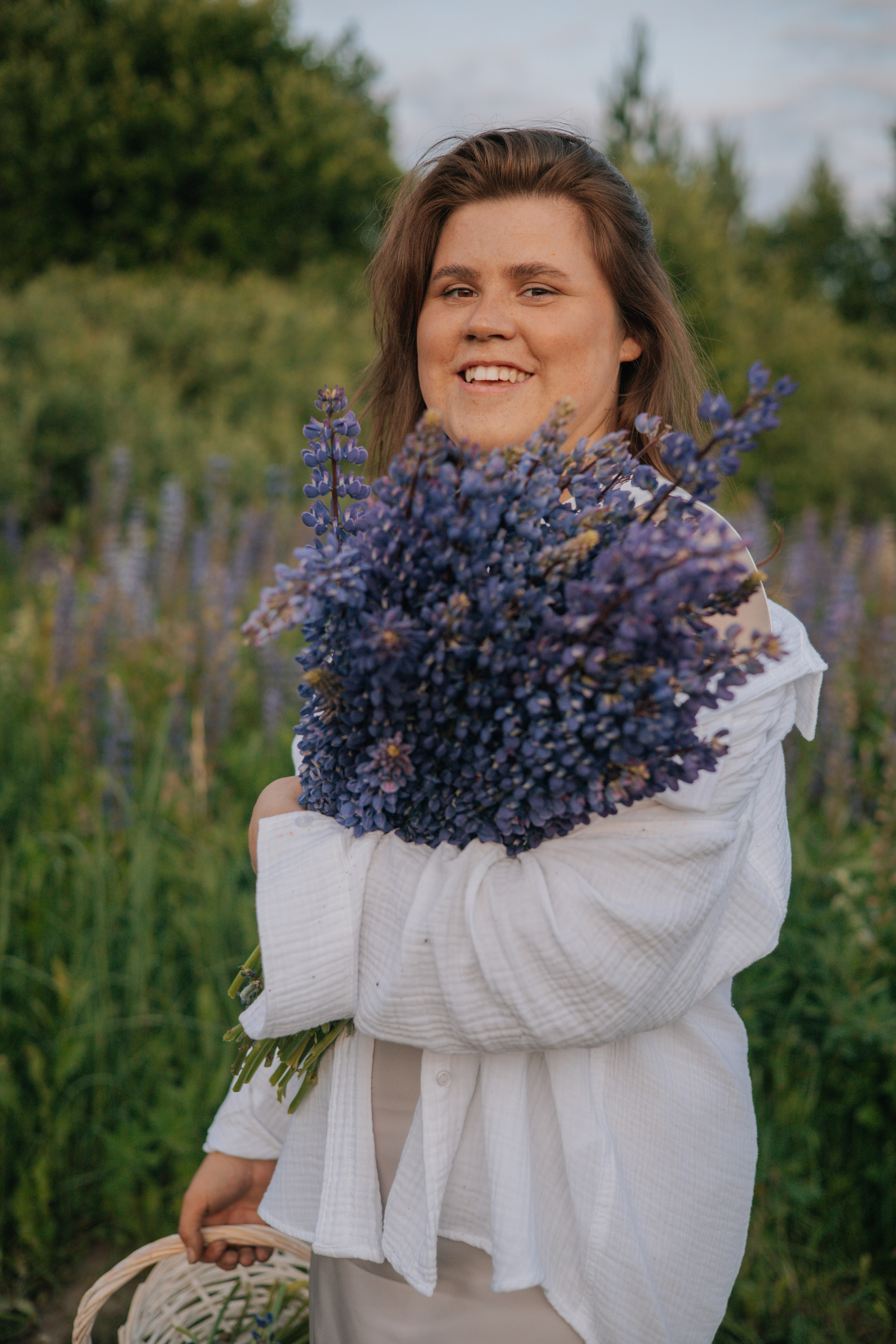 Фотосессия в люпинах. Семейные и индивидуальные съемки в Йошкар-Оле