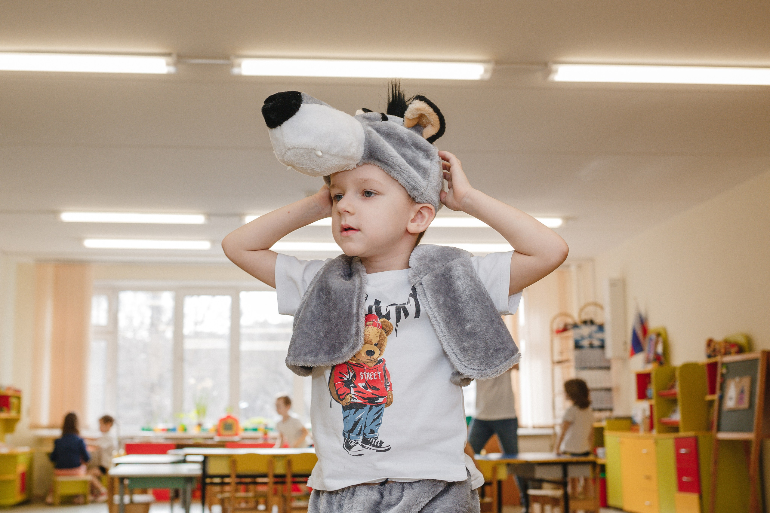 Съемка в садике. Семейный фотограф Николаева Ольга
