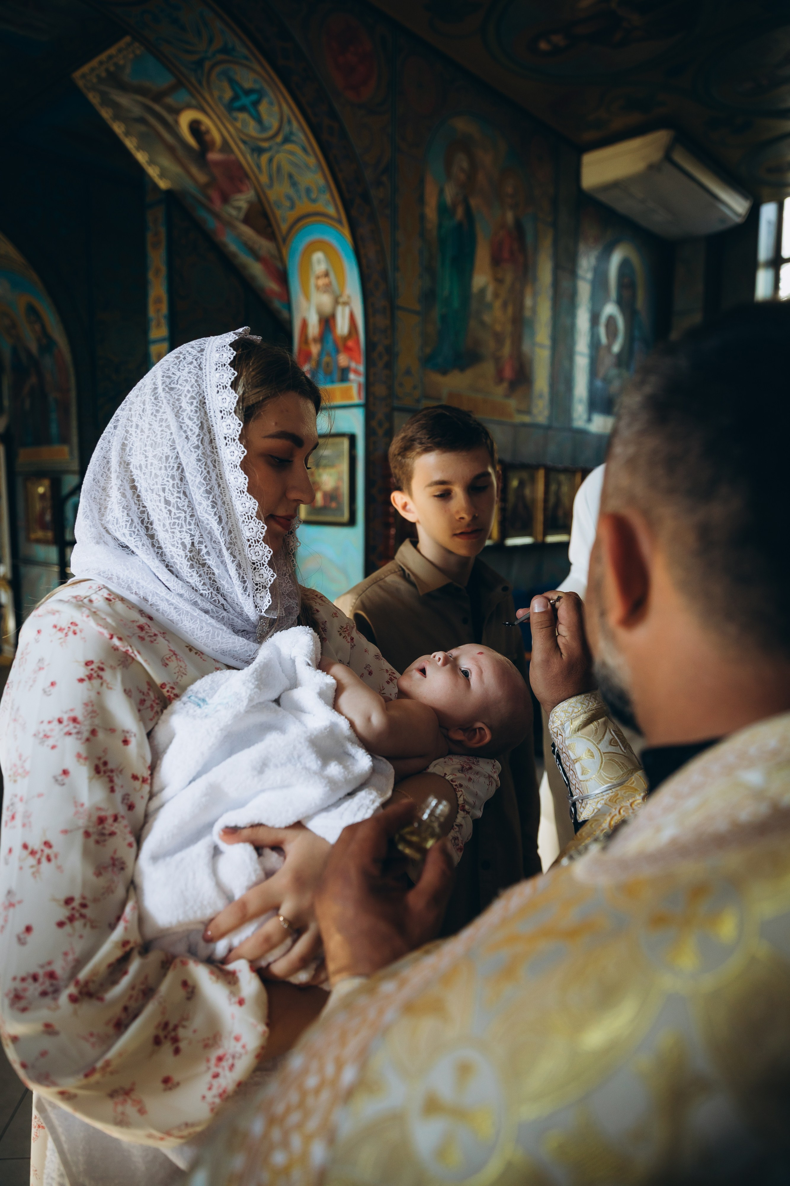 Таинство Крещения Ильи. Фотограф в Краснодаре Алла Потоцкая