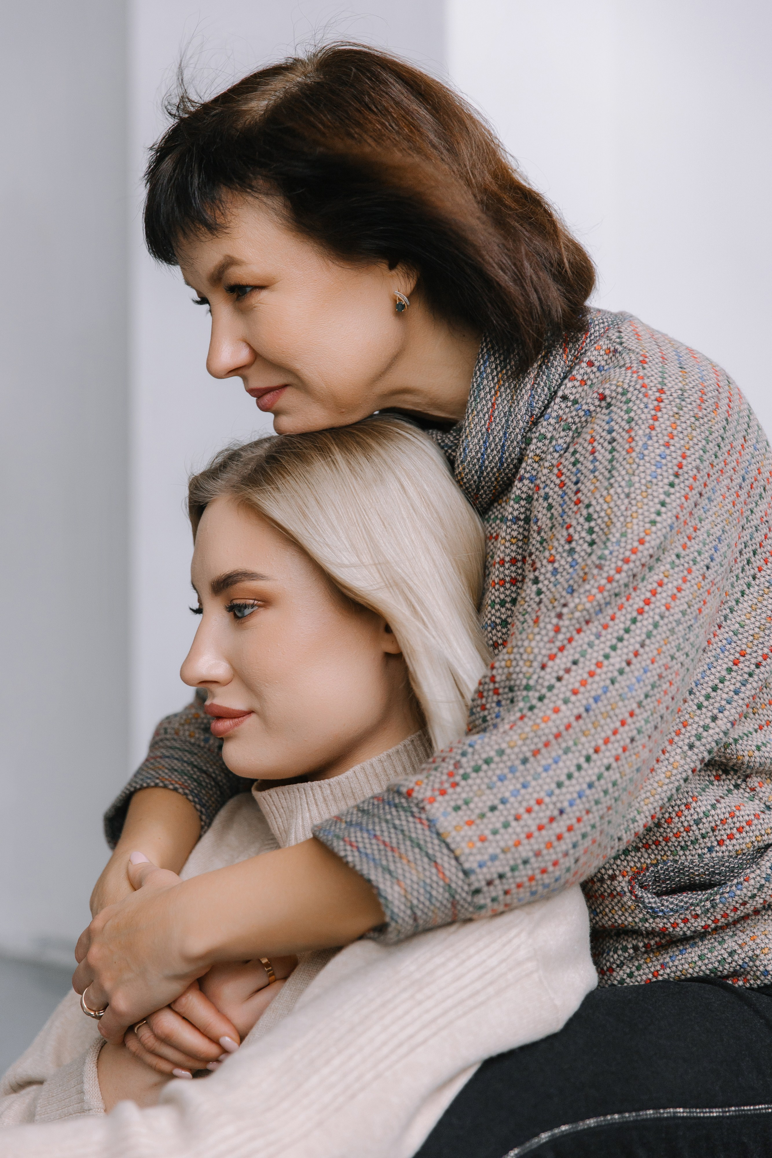 С мамой хорошо, в любом возрасте. Фотограф Елена Краснопевцева