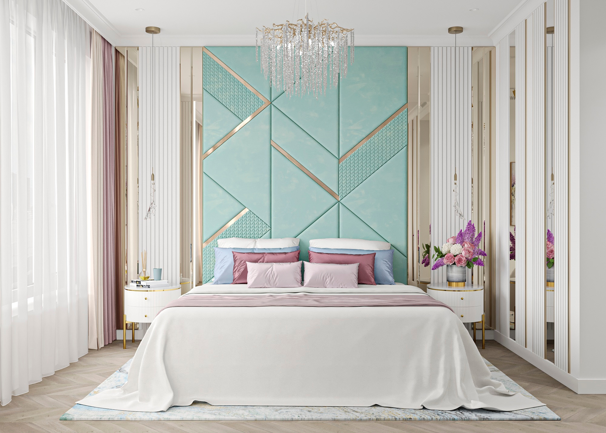 ЖК СЕРДЦЕ СТОЛИЦЫ (МОСКВА) 164 КВ.М. Irina Balykina — Interior 3D Visualisation