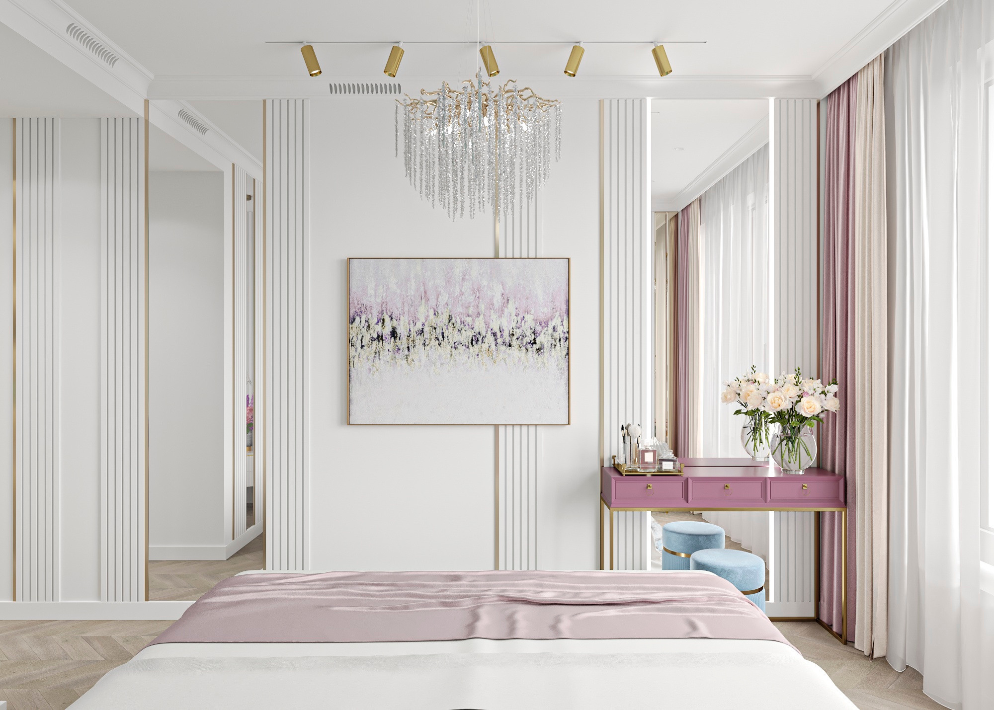 ЖК СЕРДЦЕ СТОЛИЦЫ (МОСКВА) 164 КВ.М. Irina Balykina — Interior 3D Visualisation