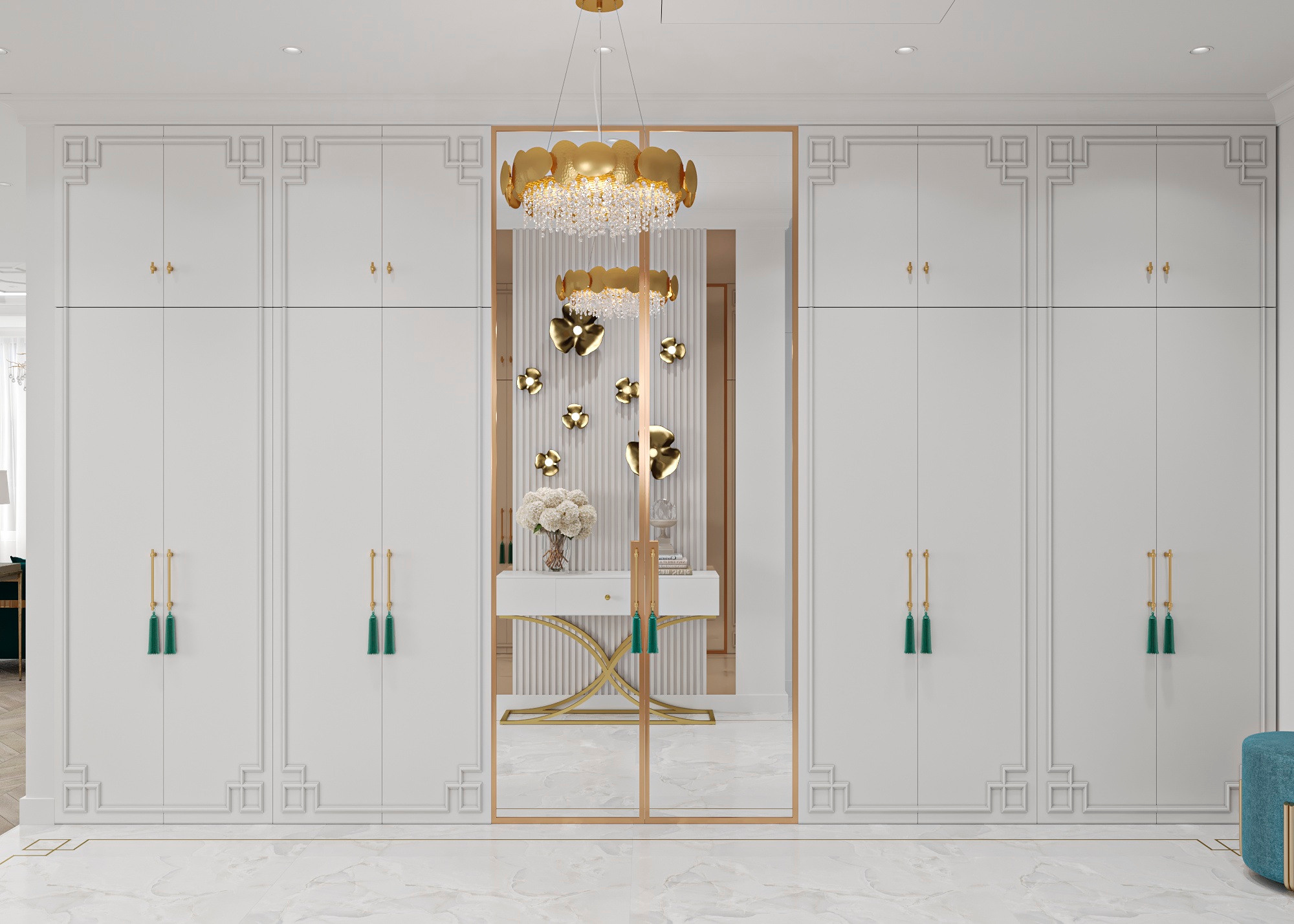 ЖК СЕРДЦЕ СТОЛИЦЫ (МОСКВА) 164 КВ.М. Irina Balykina — Interior 3D Visualisation