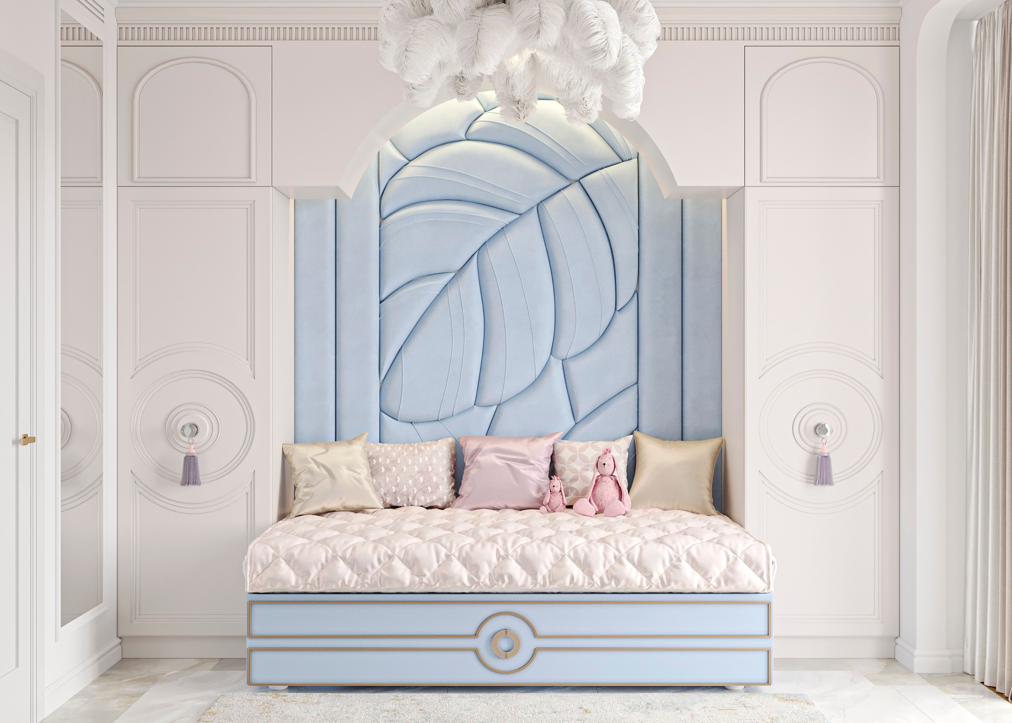 ЖК PRIME PARK 4 (МОСКВА) 86 КВ.М. Irina Balykina — Interior 3D Visualisation