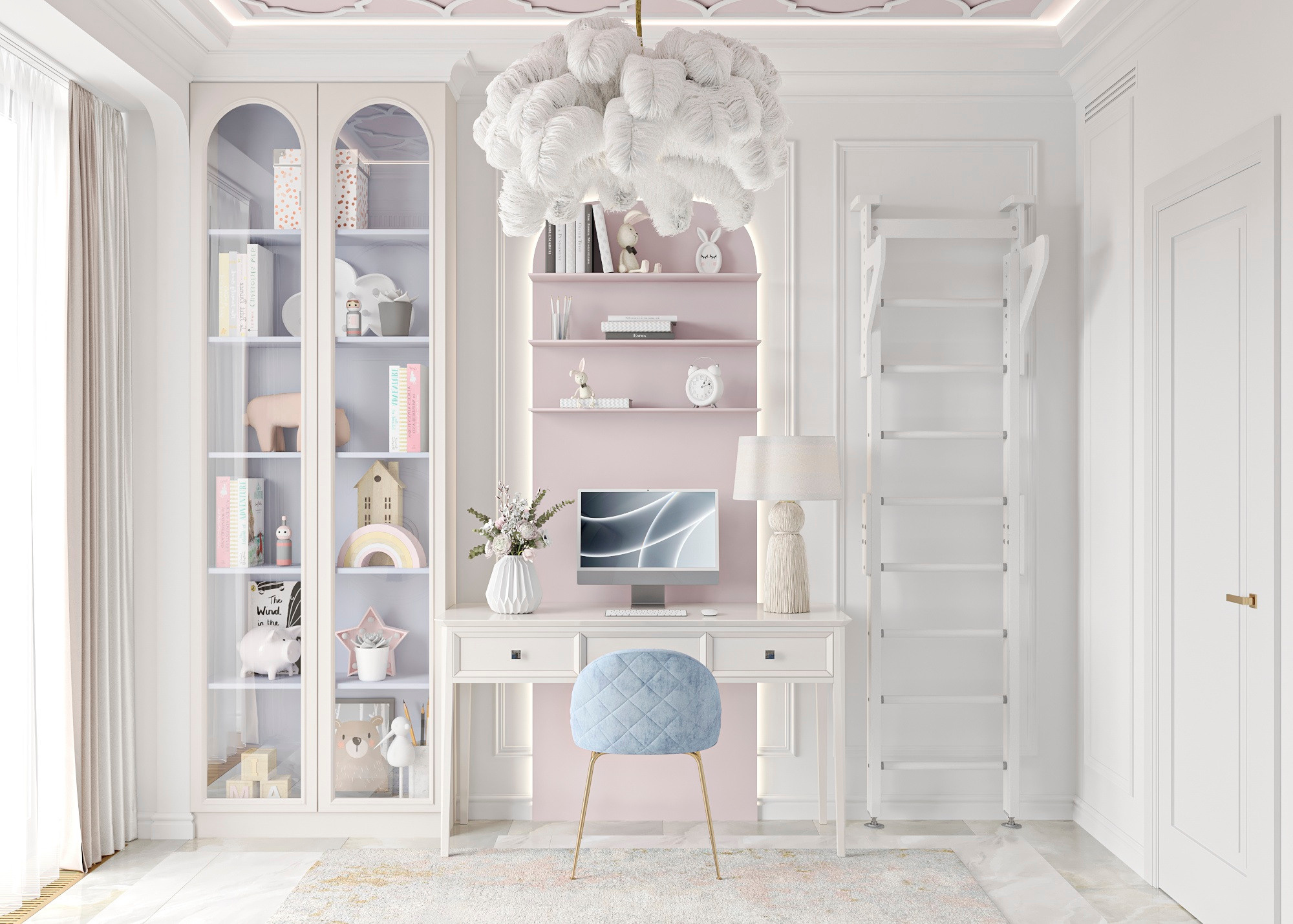 ЖК PRIME PARK 4 (МОСКВА) 86 КВ.М. Irina Balykina — Interior 3D Visualisation