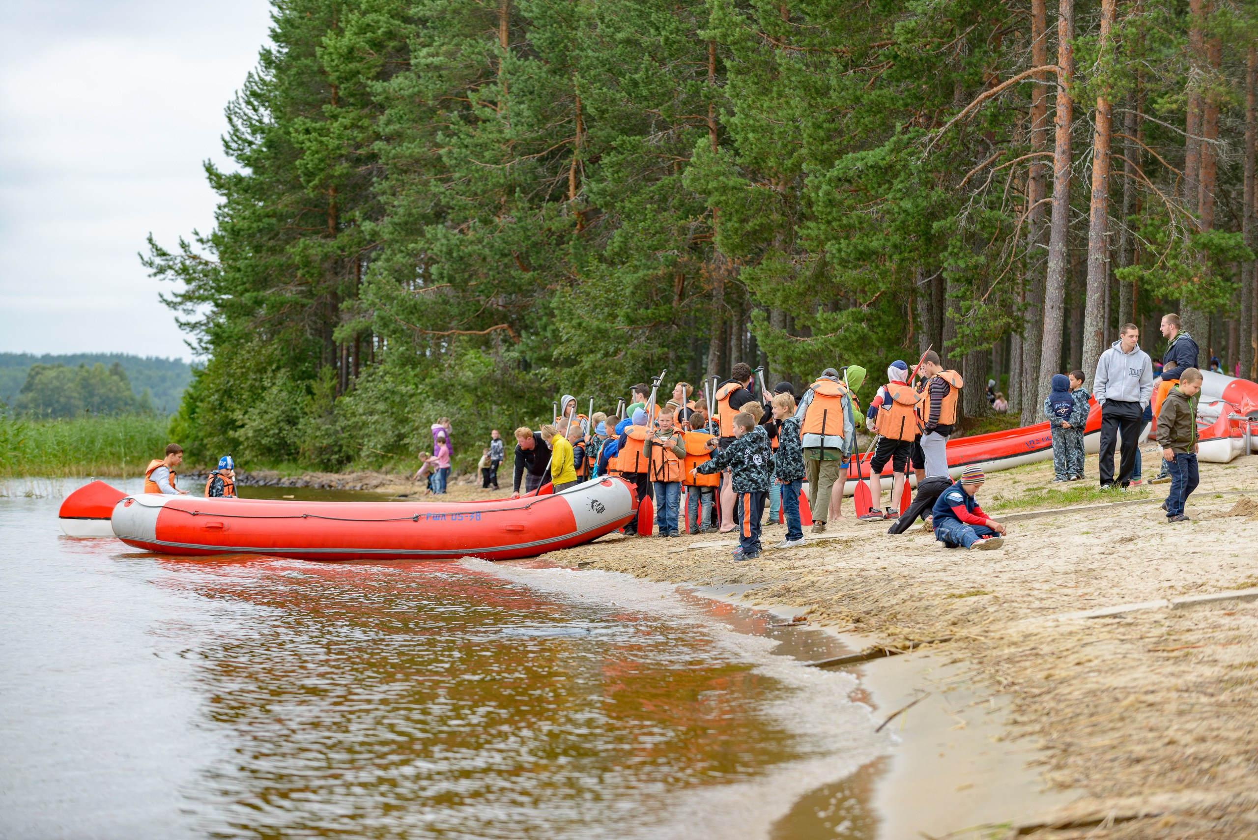Летние тренировочные сборы Школы Боевых Искусств «МОН» 2013, рафты