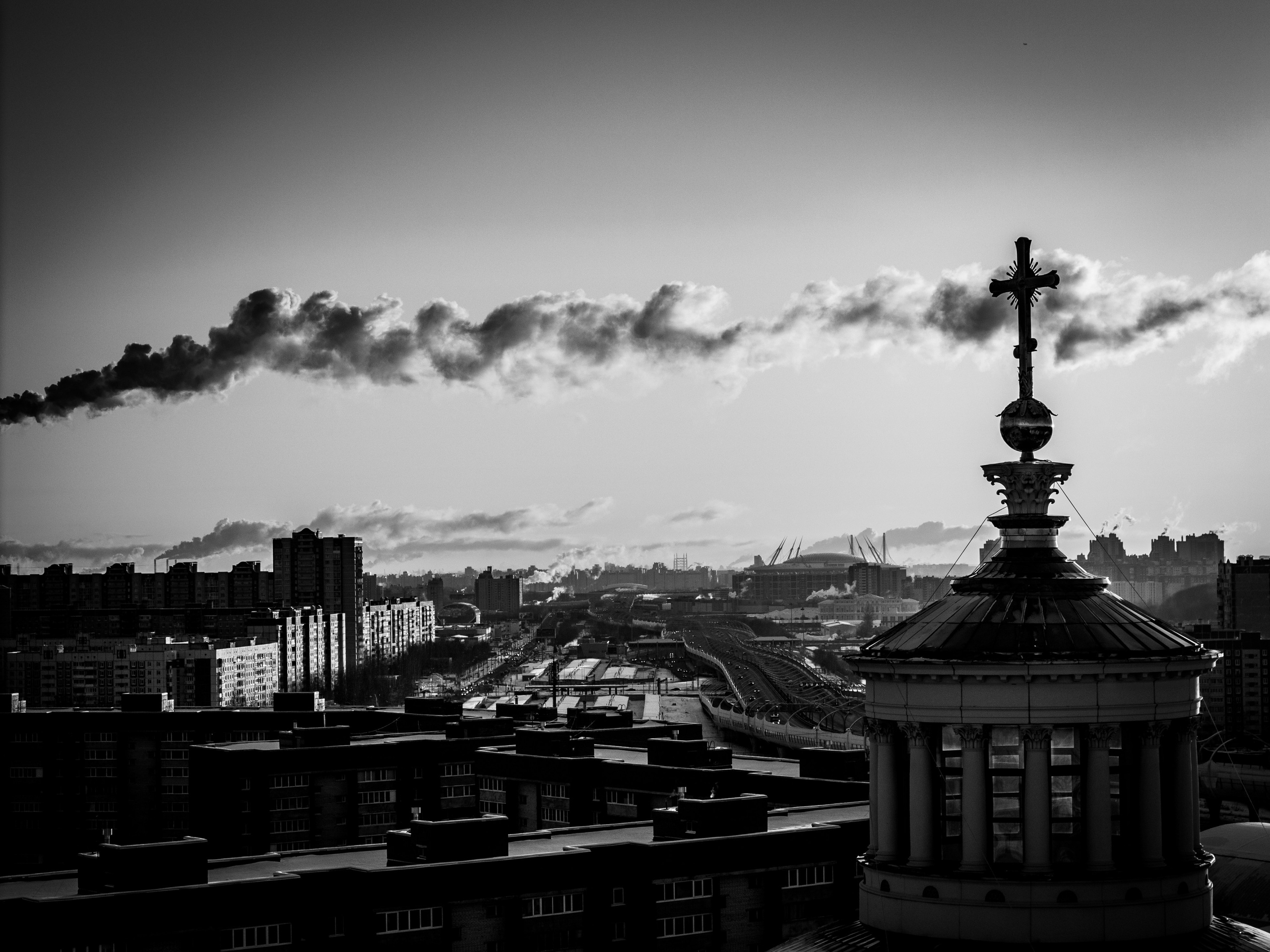 Аэросъемка / съемка с квадрокоптера. Студия визуального контента в Санкт-Петербурге и Москве