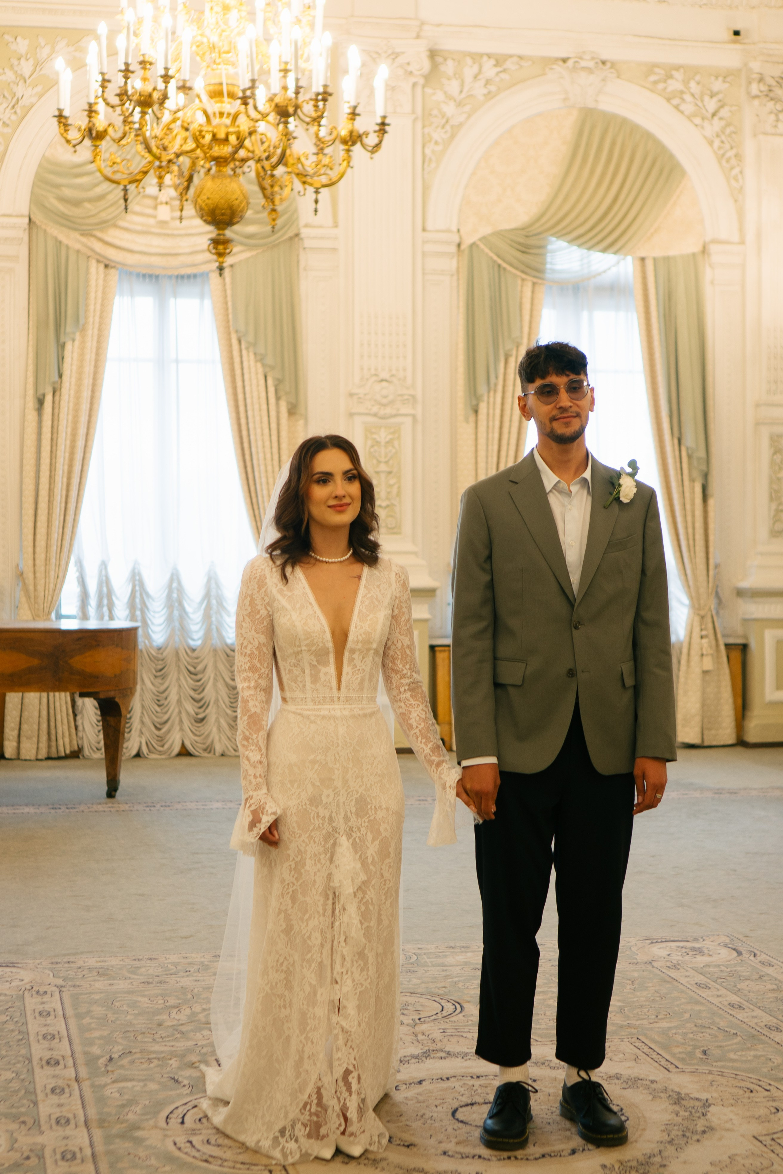 СВАДЕБНАЯ СЬЕМКА В ПЕРВОМ ДВОРЦЕ БРАКОСОЧЕТАНИЯ. Профессиональный фотограф, Санкт-Петербург — Виктория Богомолова