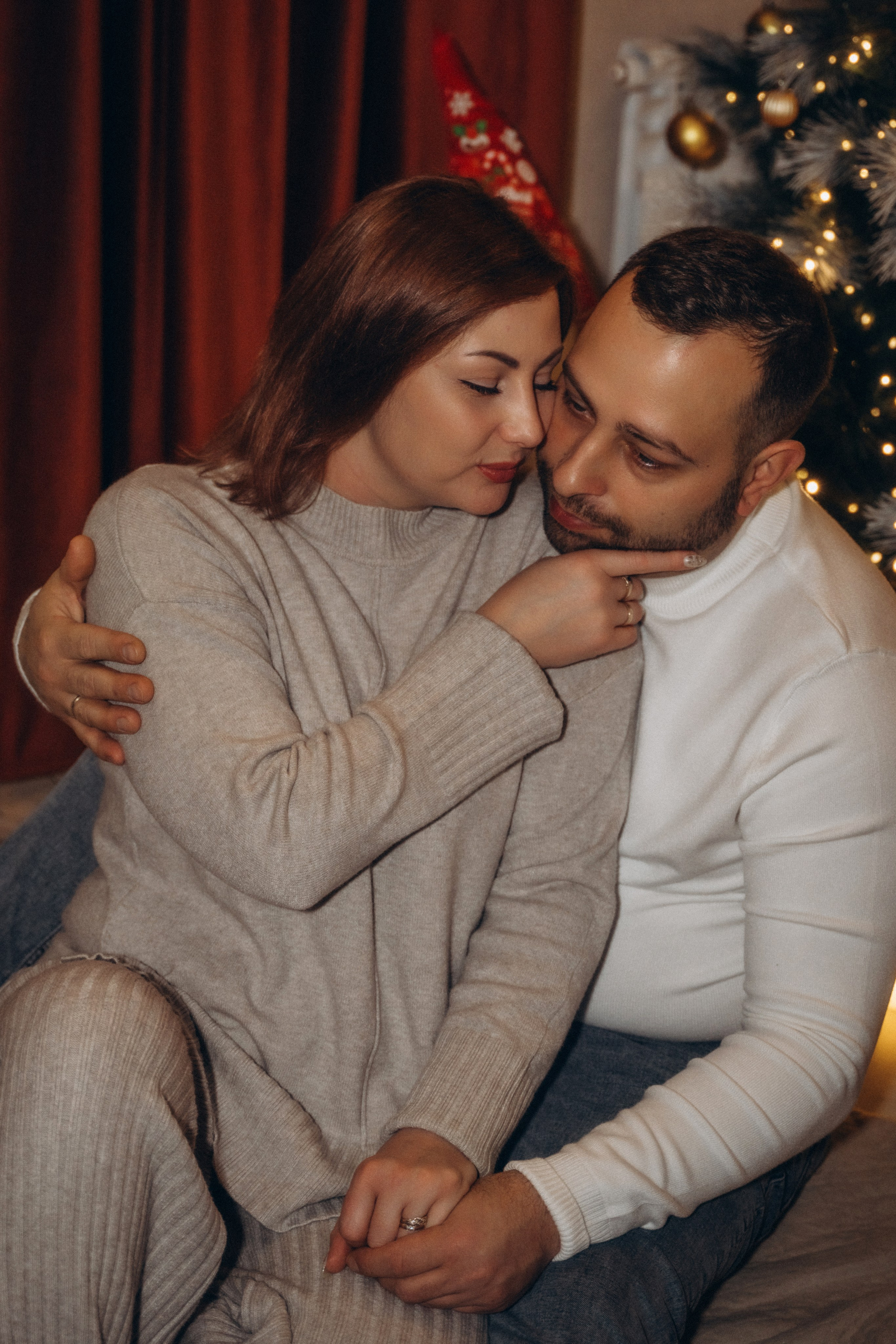 Семья Киприяновы, Новый год дома. Семейный фотограф в Белгороде Амелина Алина