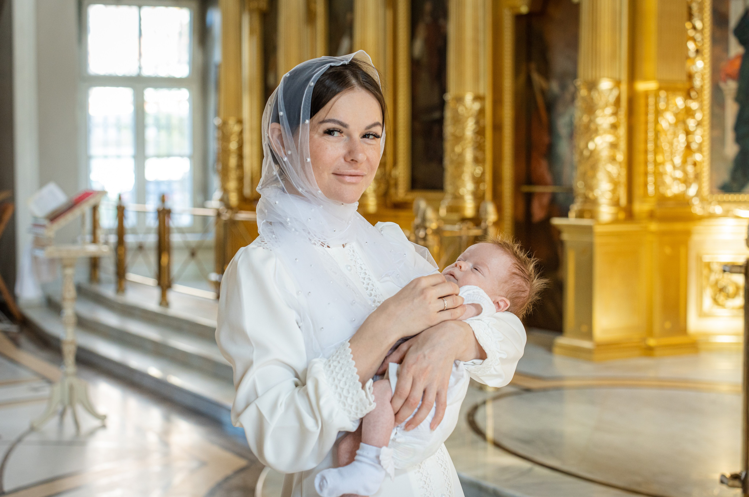 Крещение Даниила в храме Петра и Павла. Фотограф на Крещение Тула и Венчание в Туле, детский и семейный фотограф