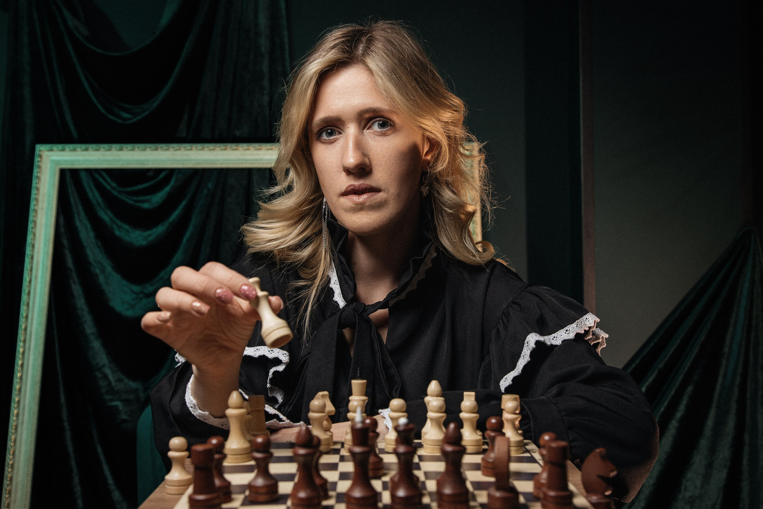 Ход королевы-Дарья. Команда фотографов и дизайнеров в Егорьевске