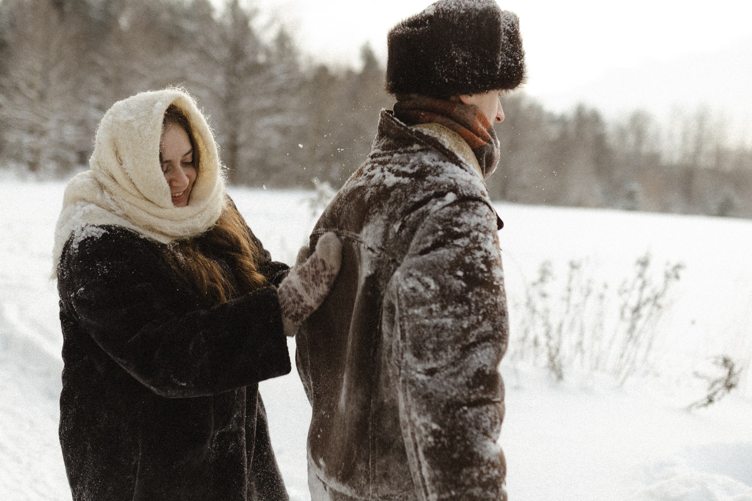 Зима не холодная, когда рядом свои. Семейный фотограф в Москве Алина Савченко