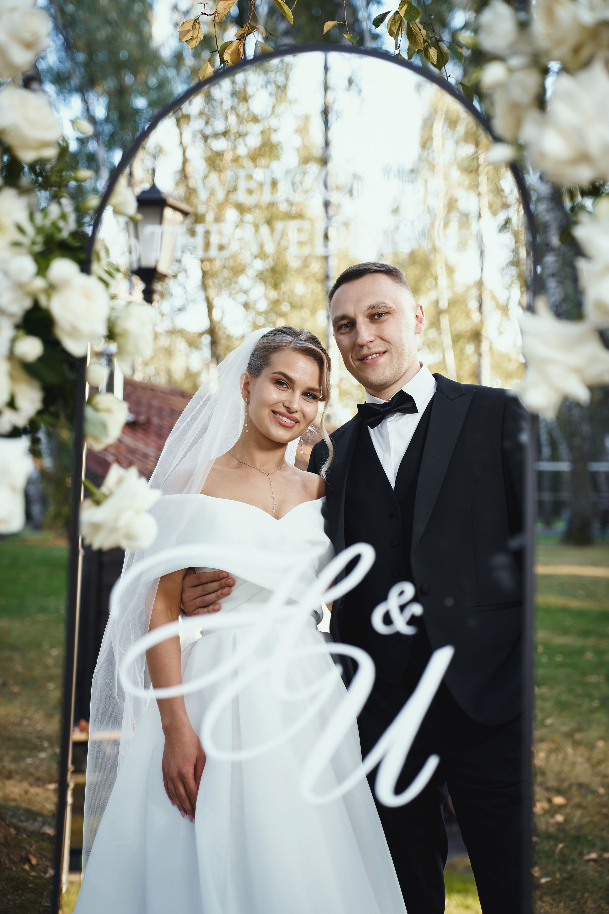 Свадьба Николая и Ирины в Золотом сазане, большая беседка