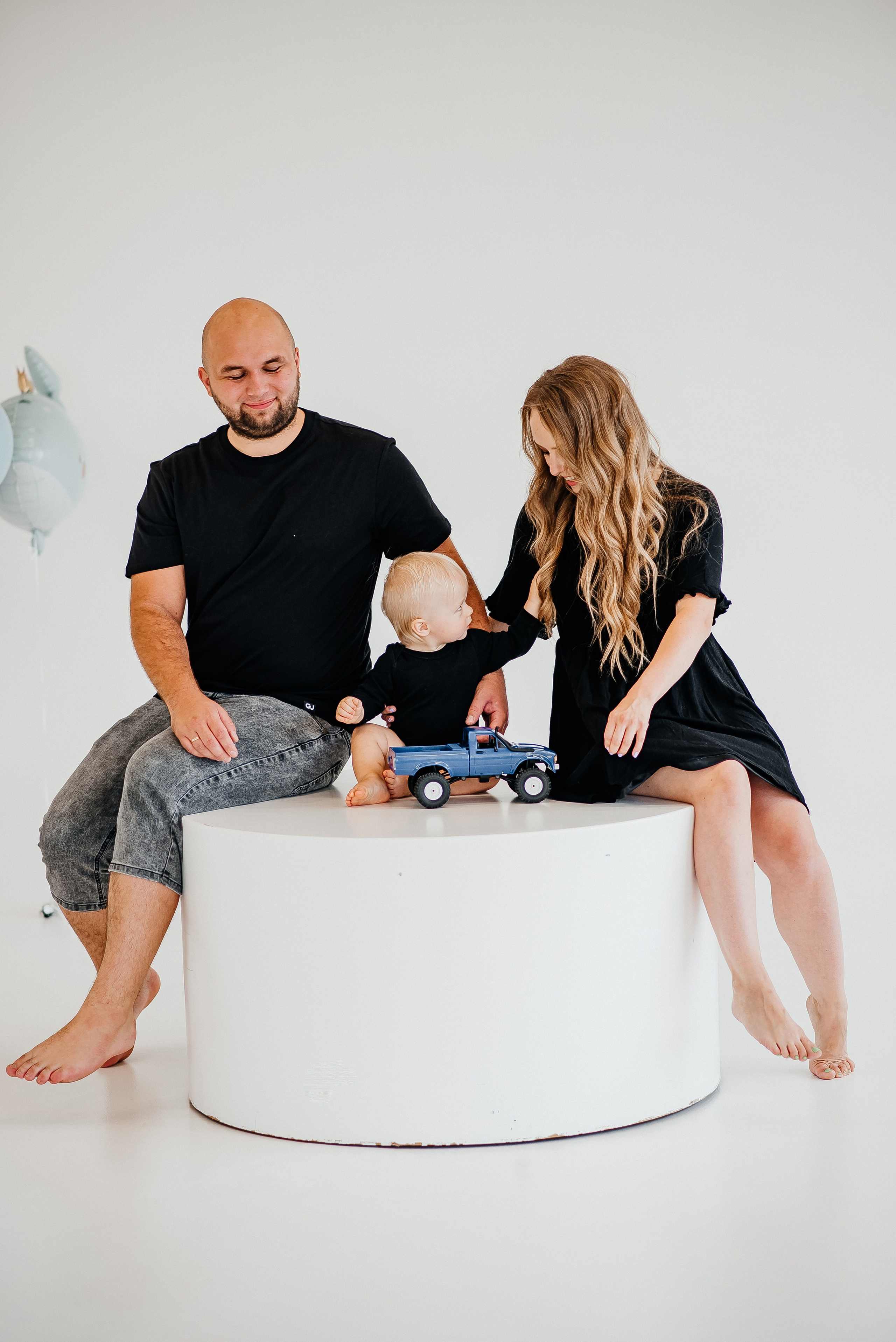 Семейная фотосессия на 1 годик