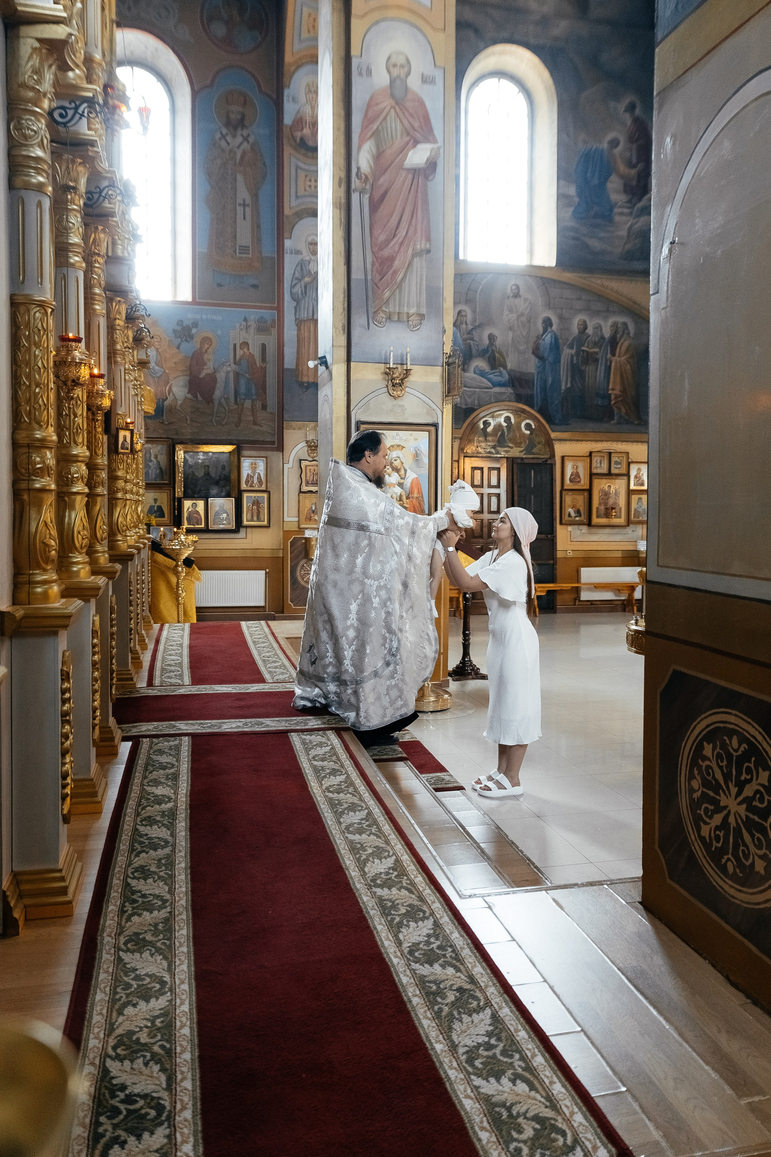 Крестины Миланы. Главная