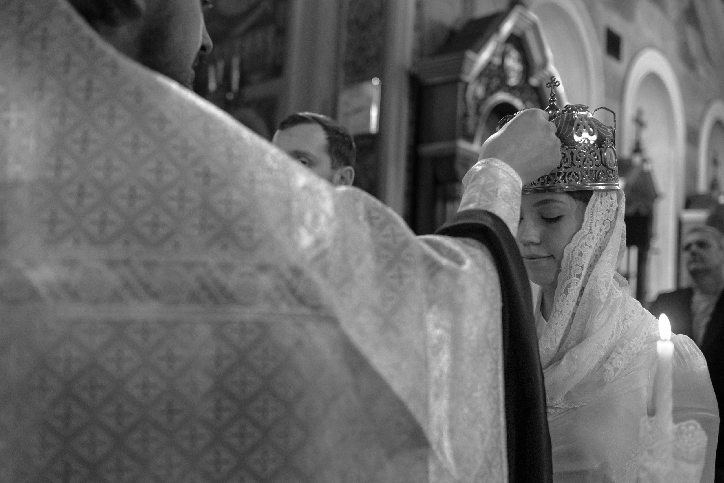 Фотосъемка таинства венчания Иоанна и Глафиры. Семейный фотограф на крещение, венчание в Иваново Галина Скурихина