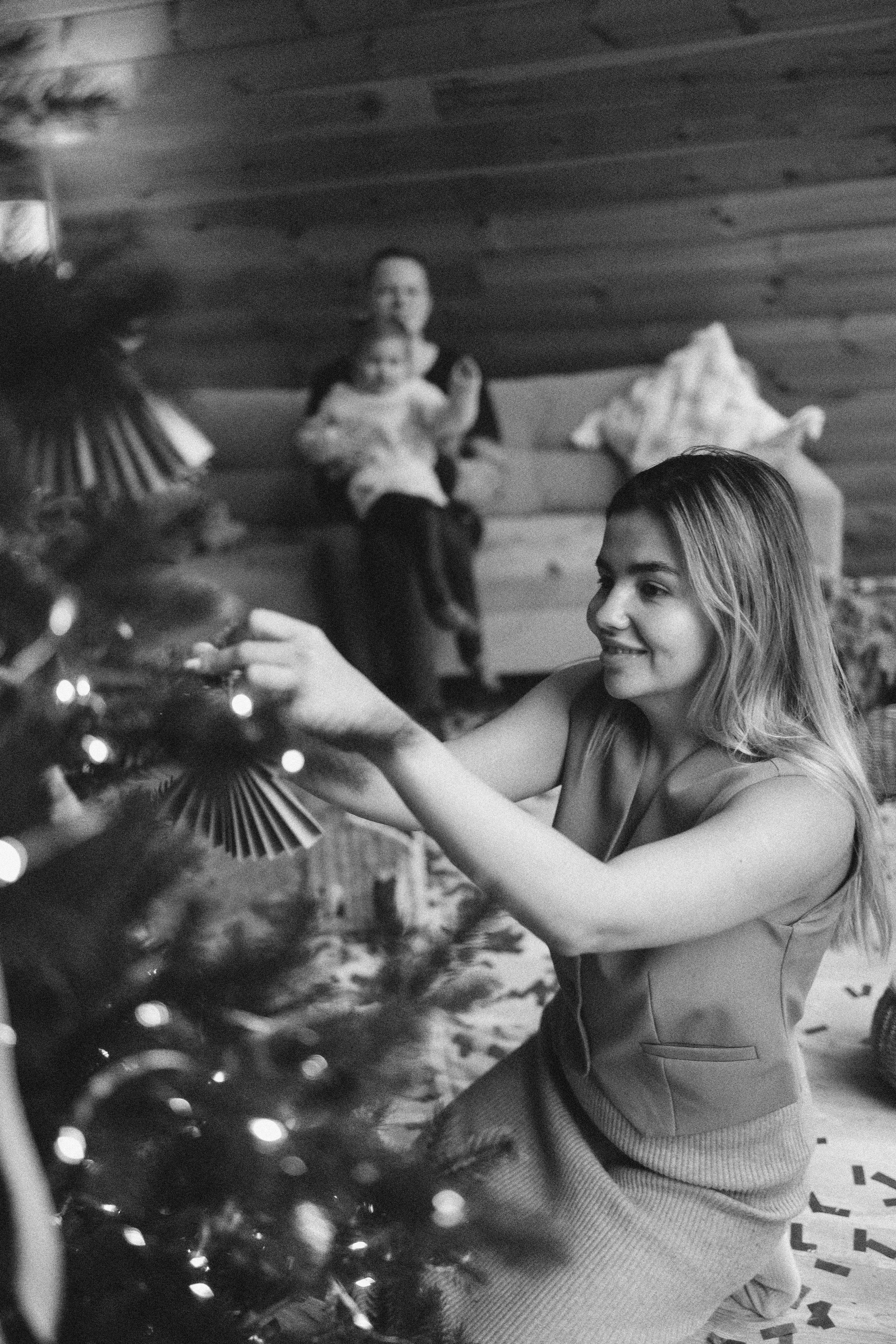 Новогодняя история в домике. Семейный и детский фотограф, таганрог, ростов-на-дону