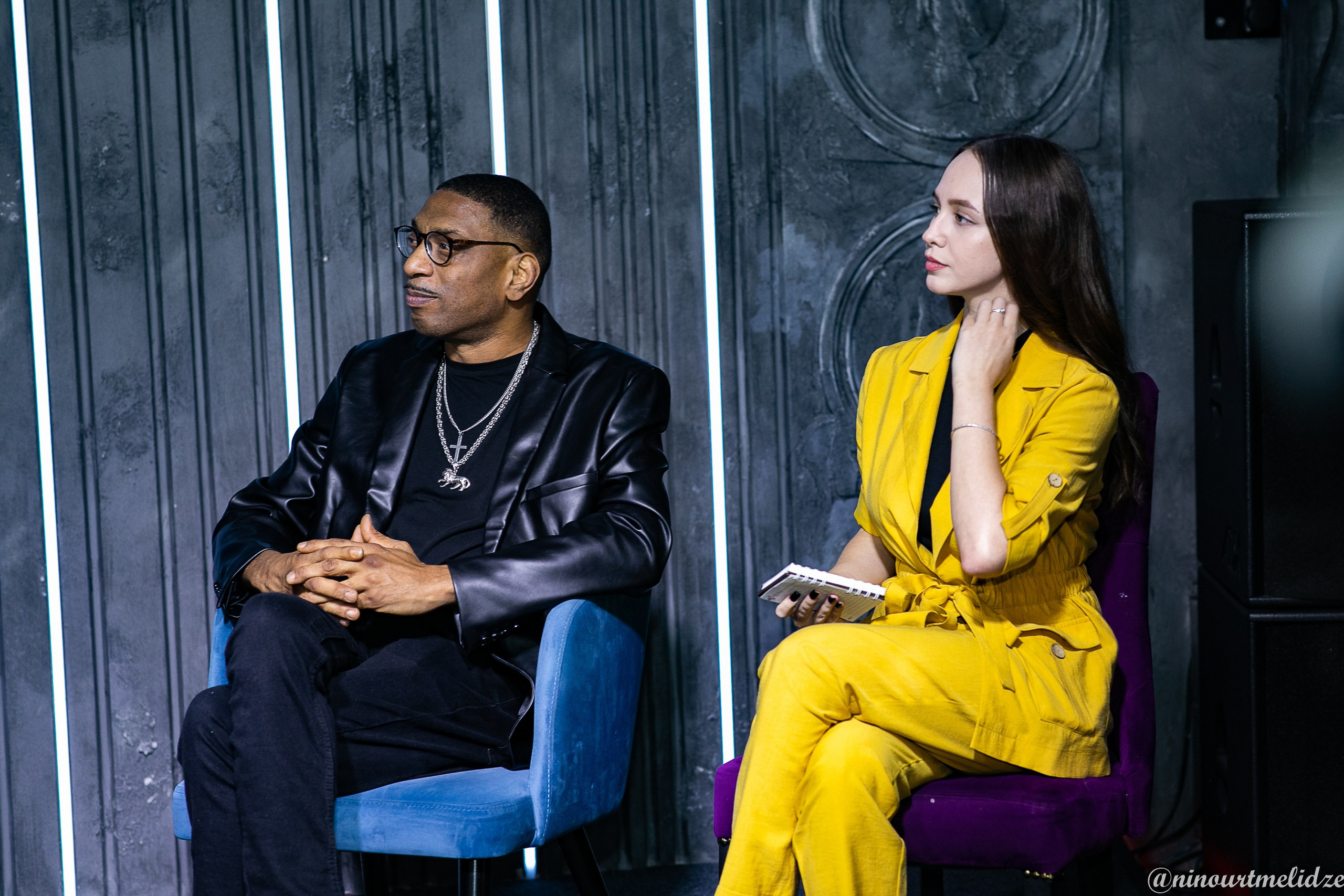 Пресс конференция Kevin Maccoy. Art photographer Nino