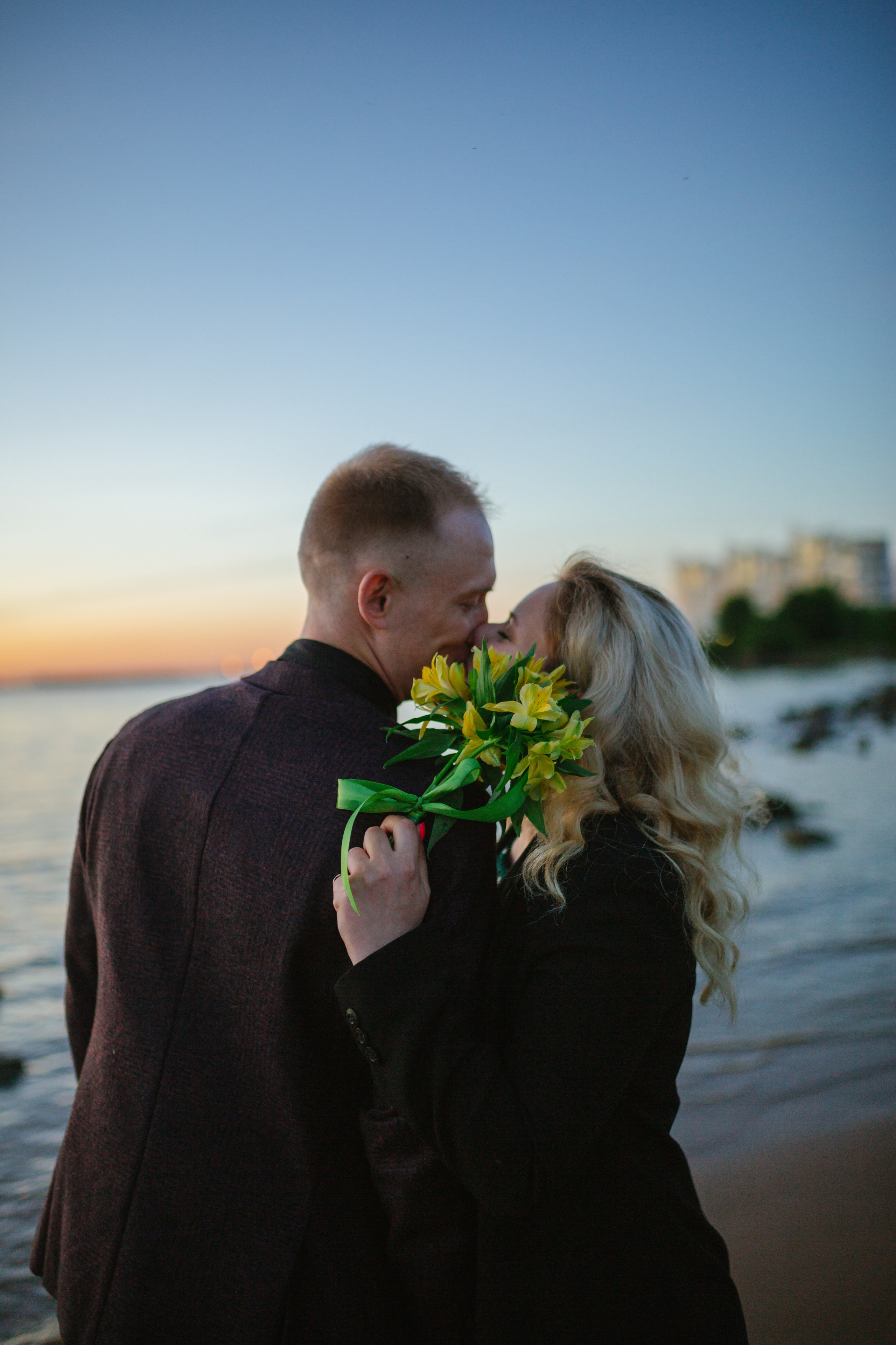 Love Story на пляже. Свадебный и женский фотограф в Санкт-Петербурге Муртеева Екатерина
