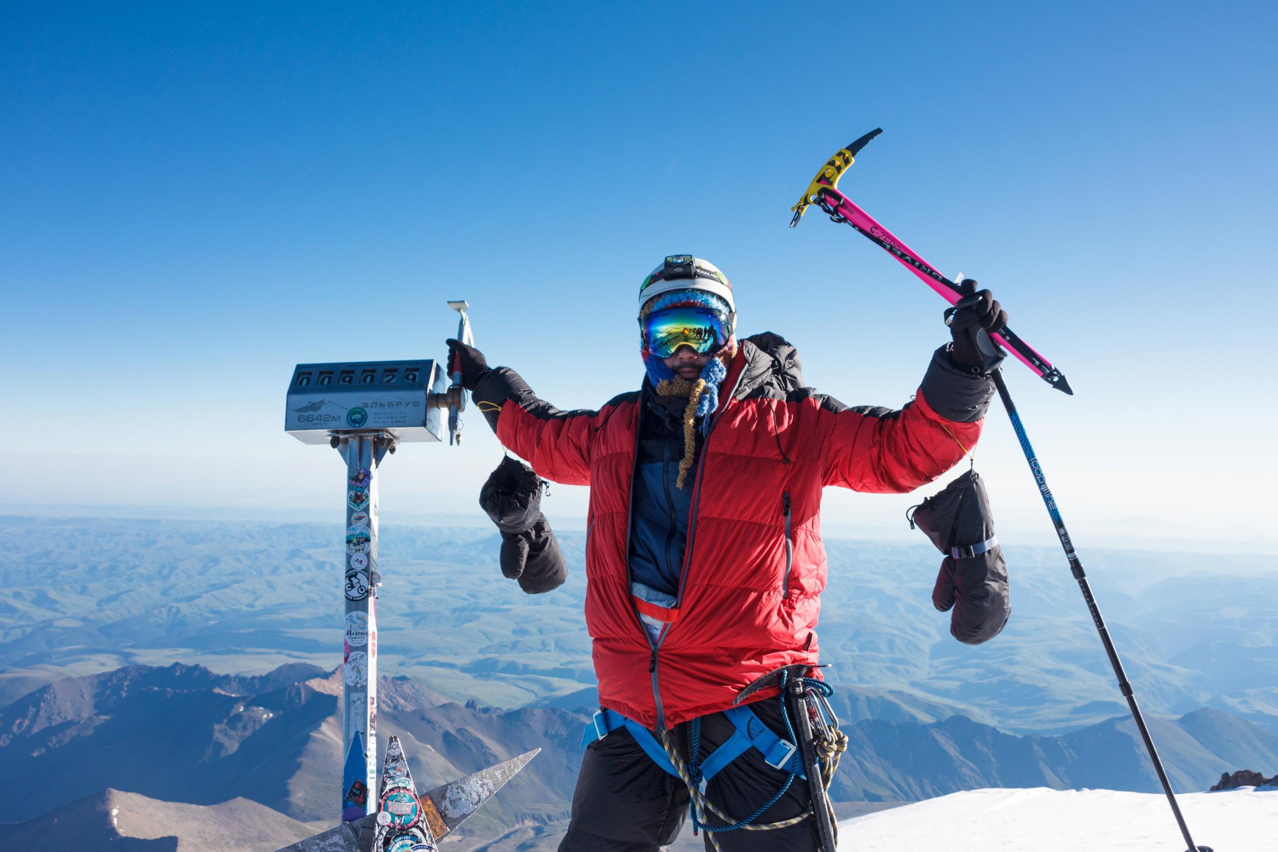 Восхождение на Эльбрус (пример съемки). Фотограф Котий Даниил