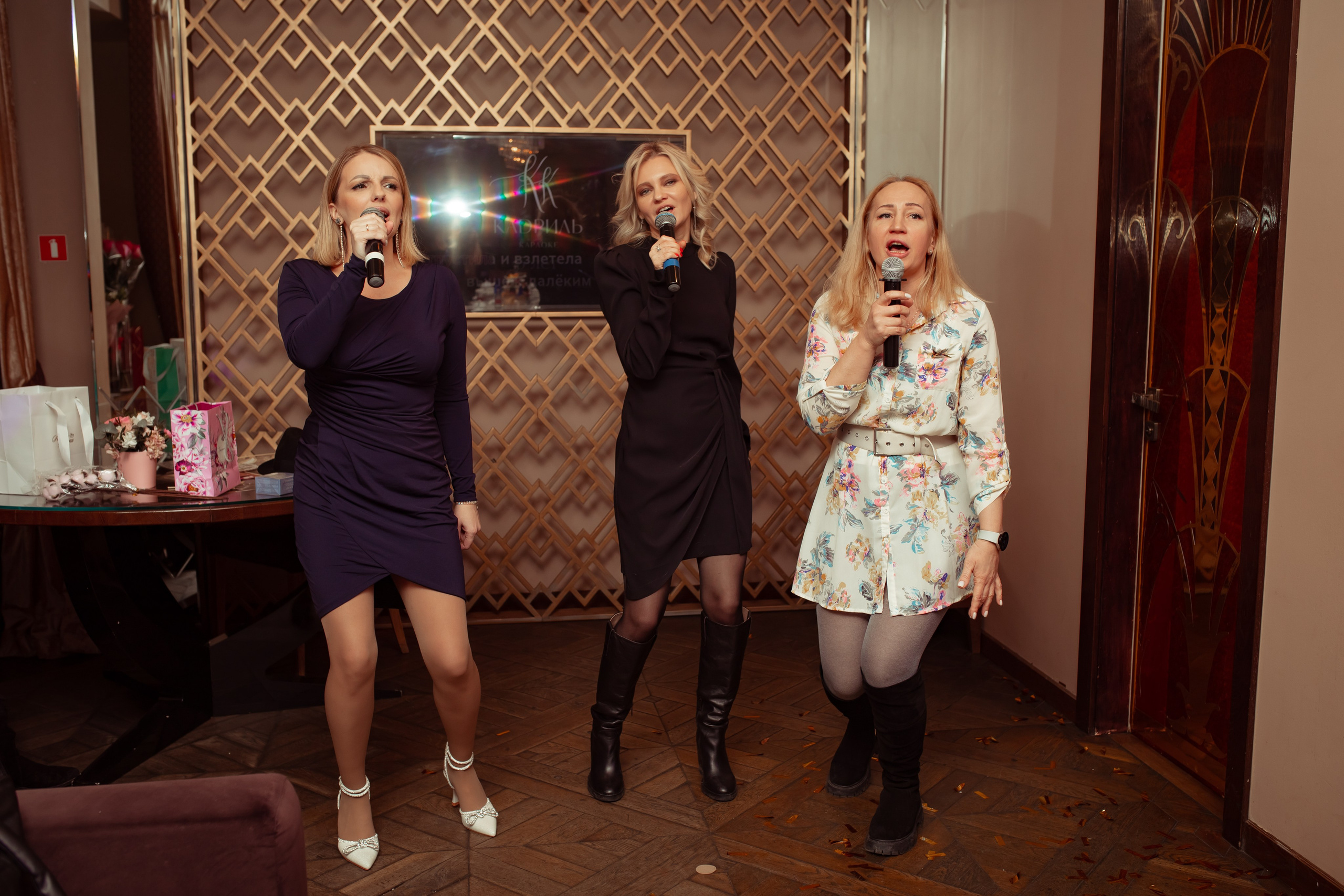 Юбилей в караоке. Семейный и детский фотограф в Москве Дорогова Екатерина