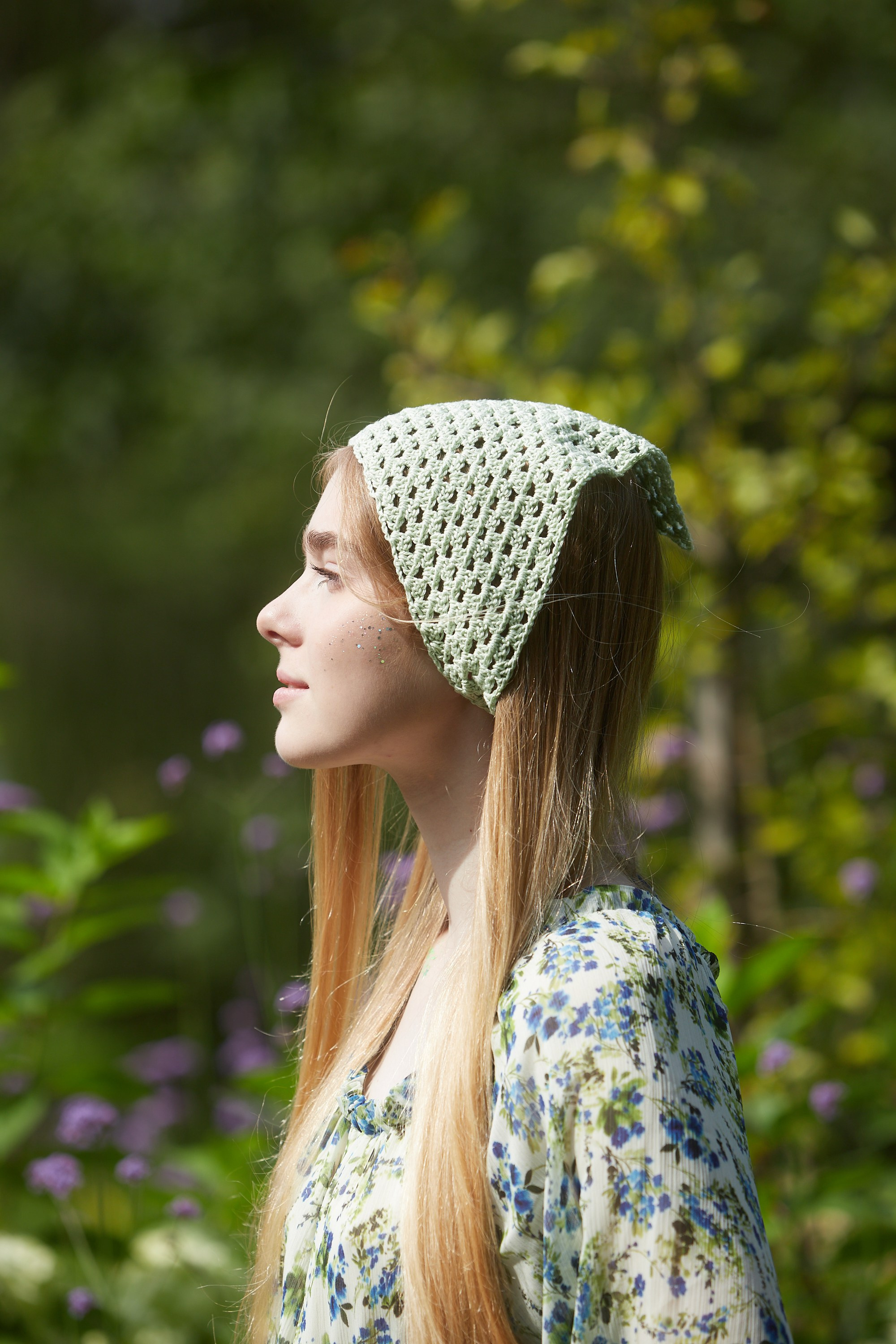 Предметная съёмка — деталь вязаного изделия.