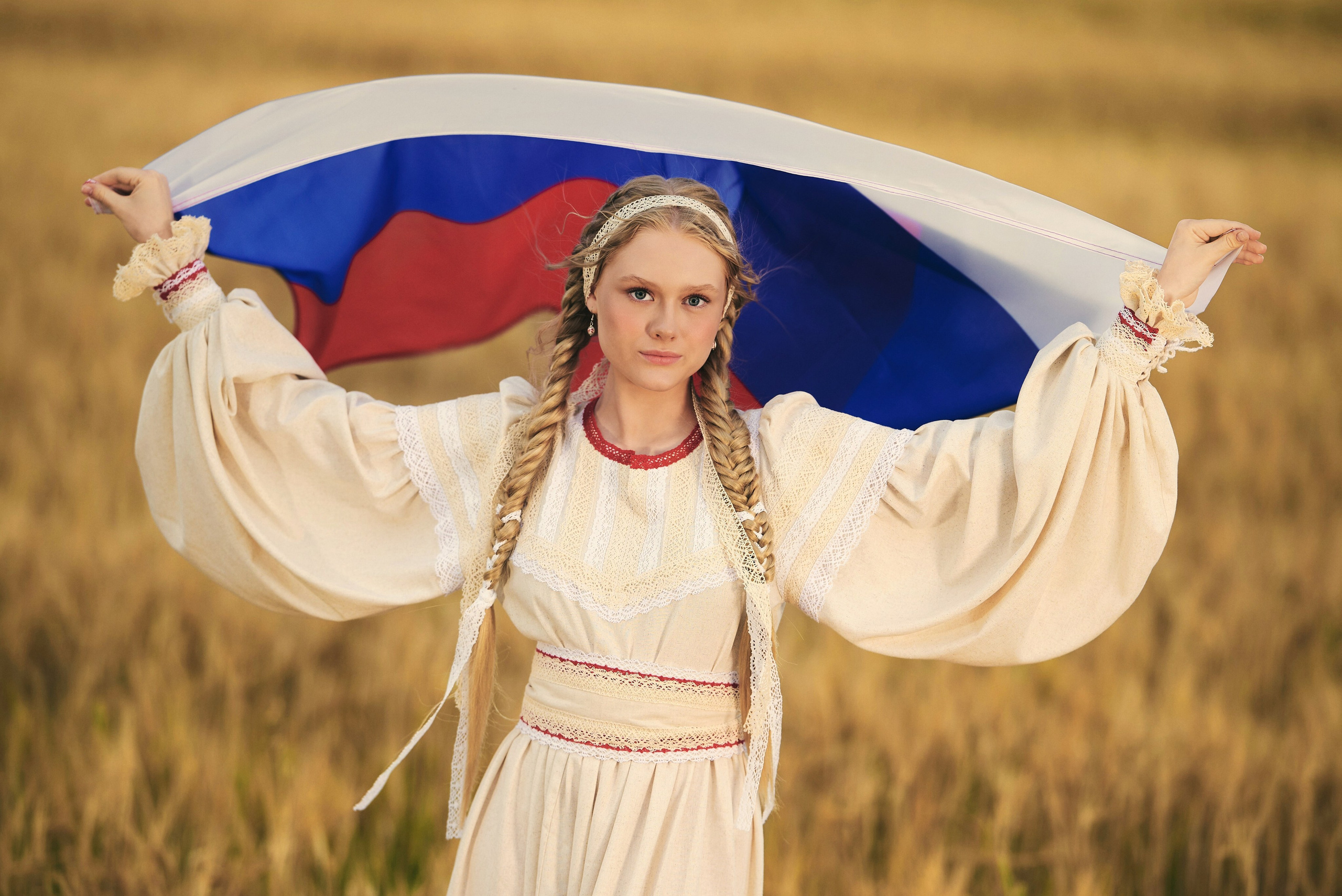 В Е Р А — колосок. Фотограф Денис Кривопусков