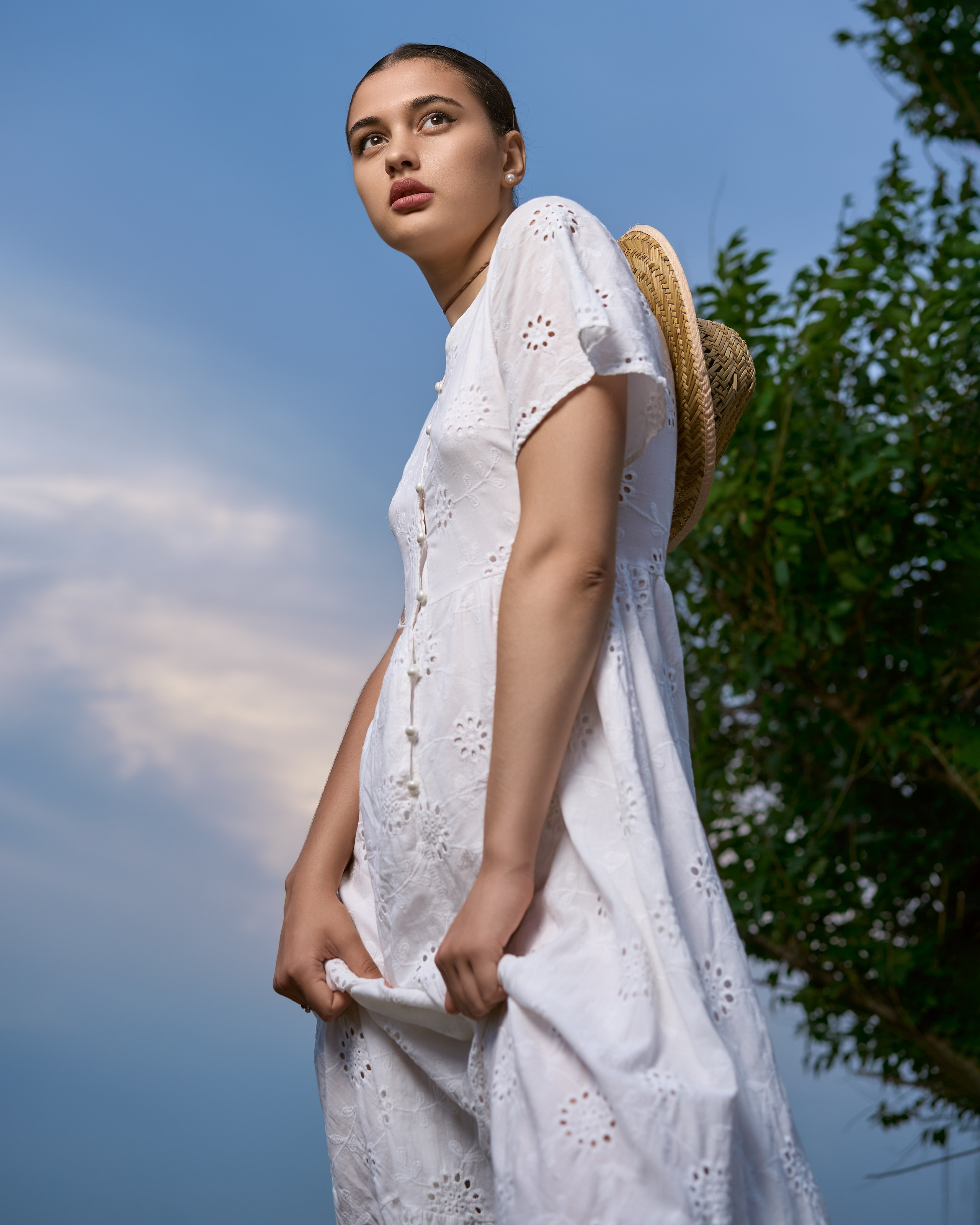 Импульсный свет на улице