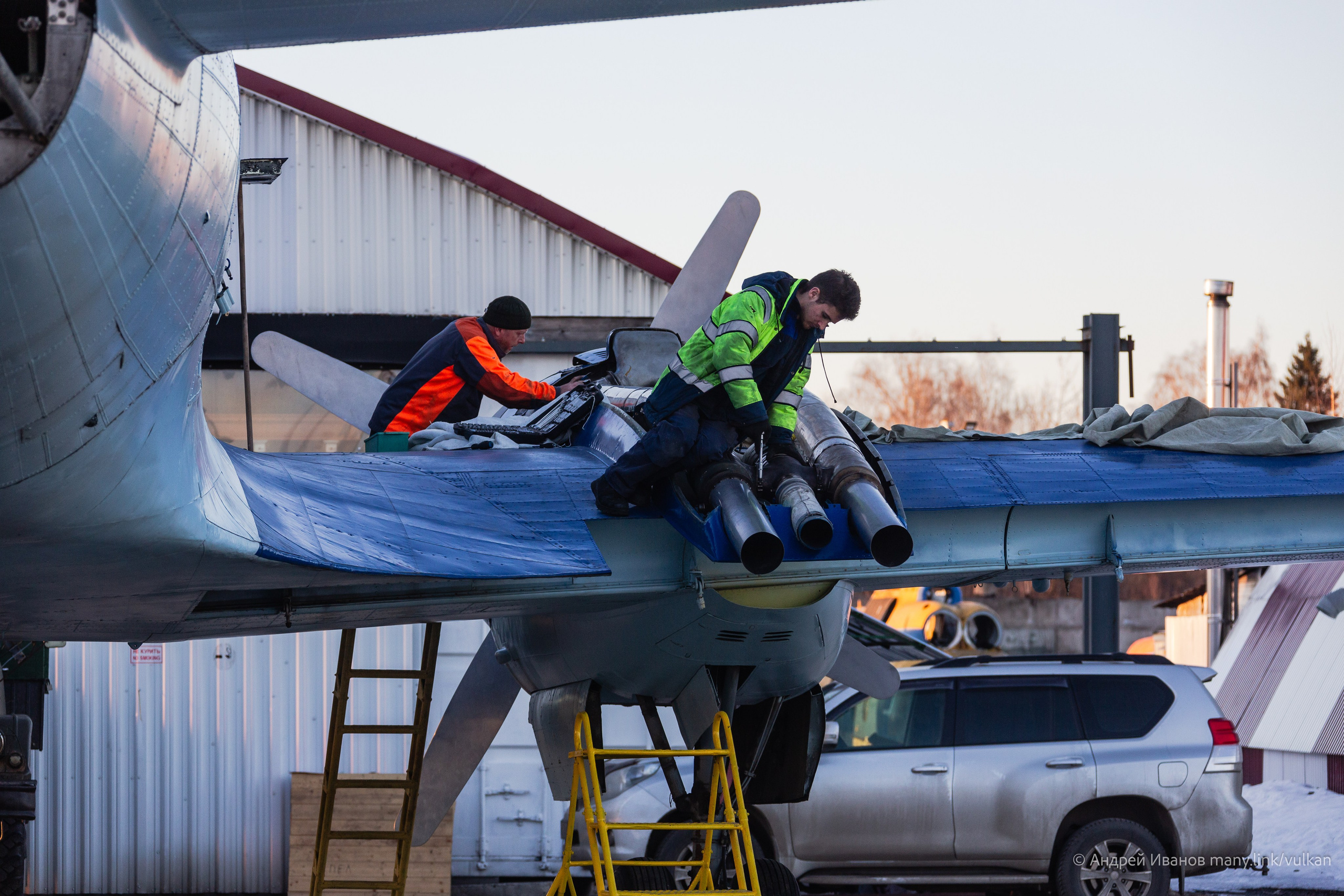 Ил-14Т «Голубая Мечта» (2026 г.). Фотоальбом показывающий увлекательный мир авиации и мир медведей Андрея Иванова