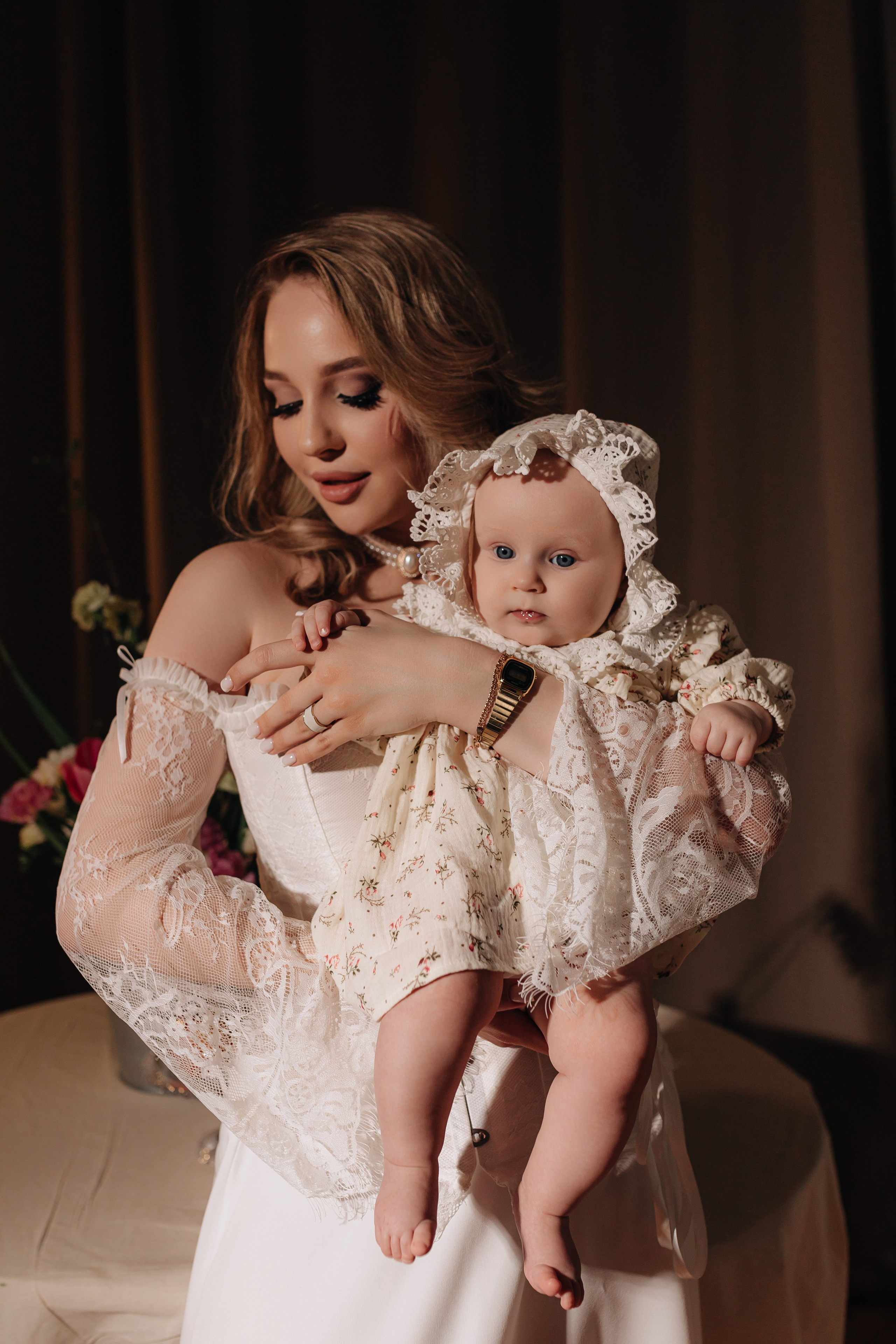 Семейная съёмка в студии. Фотограф Трифон Мира