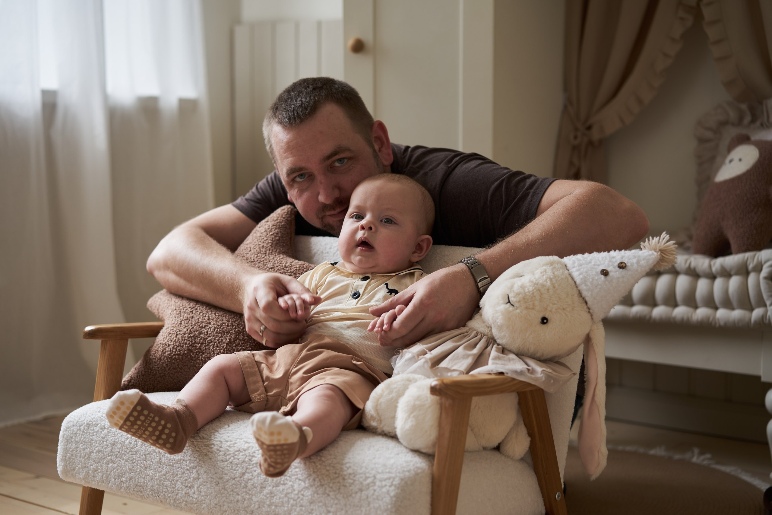 Семейная фотосессия в студии. Фотограф Екатеринбург Кокшарова Александра