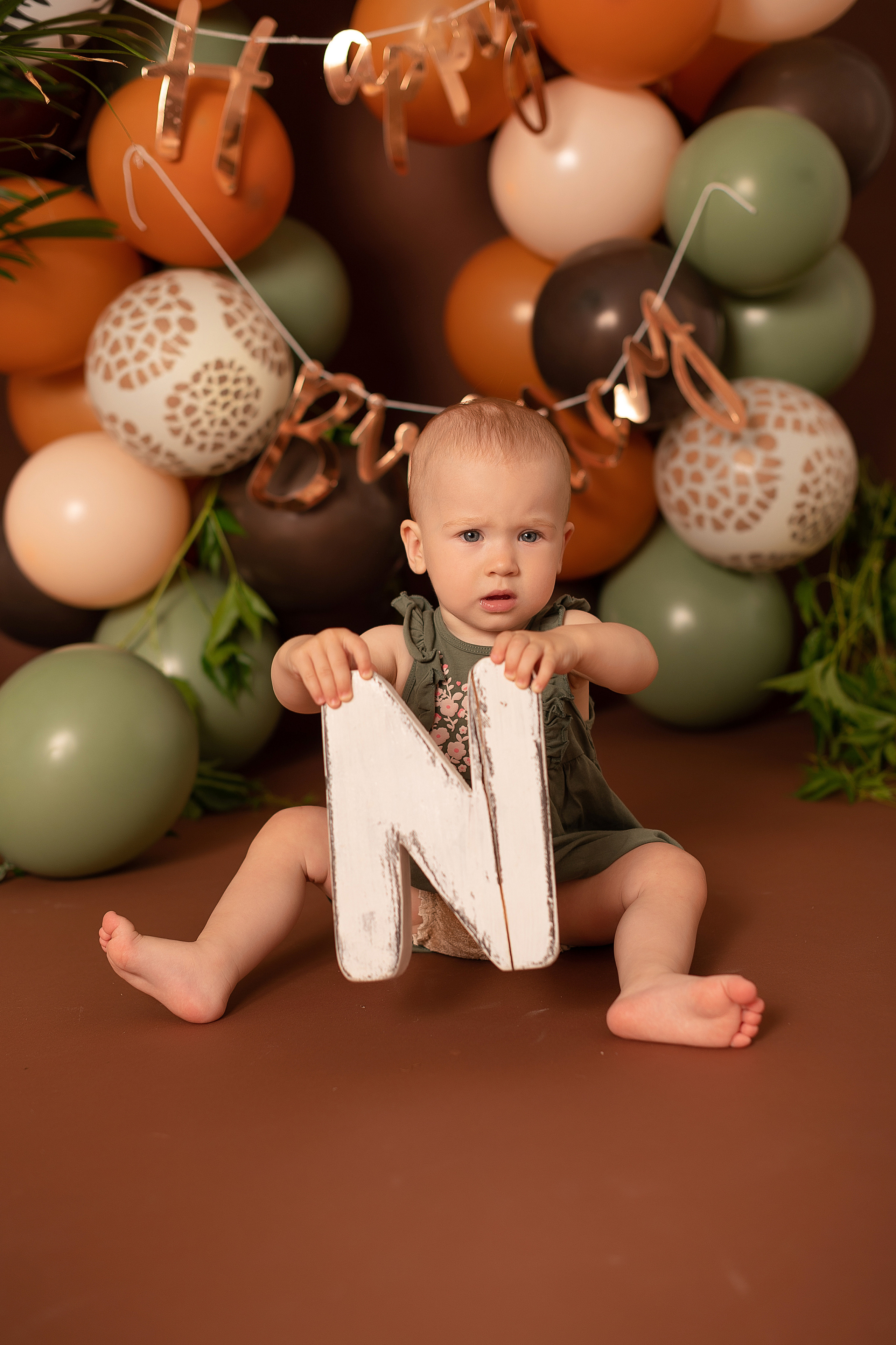 Первый годик Полине. Детский и семейный фотограф в Красноярске. Фотосессии новорожденных малышей до 1 месяца