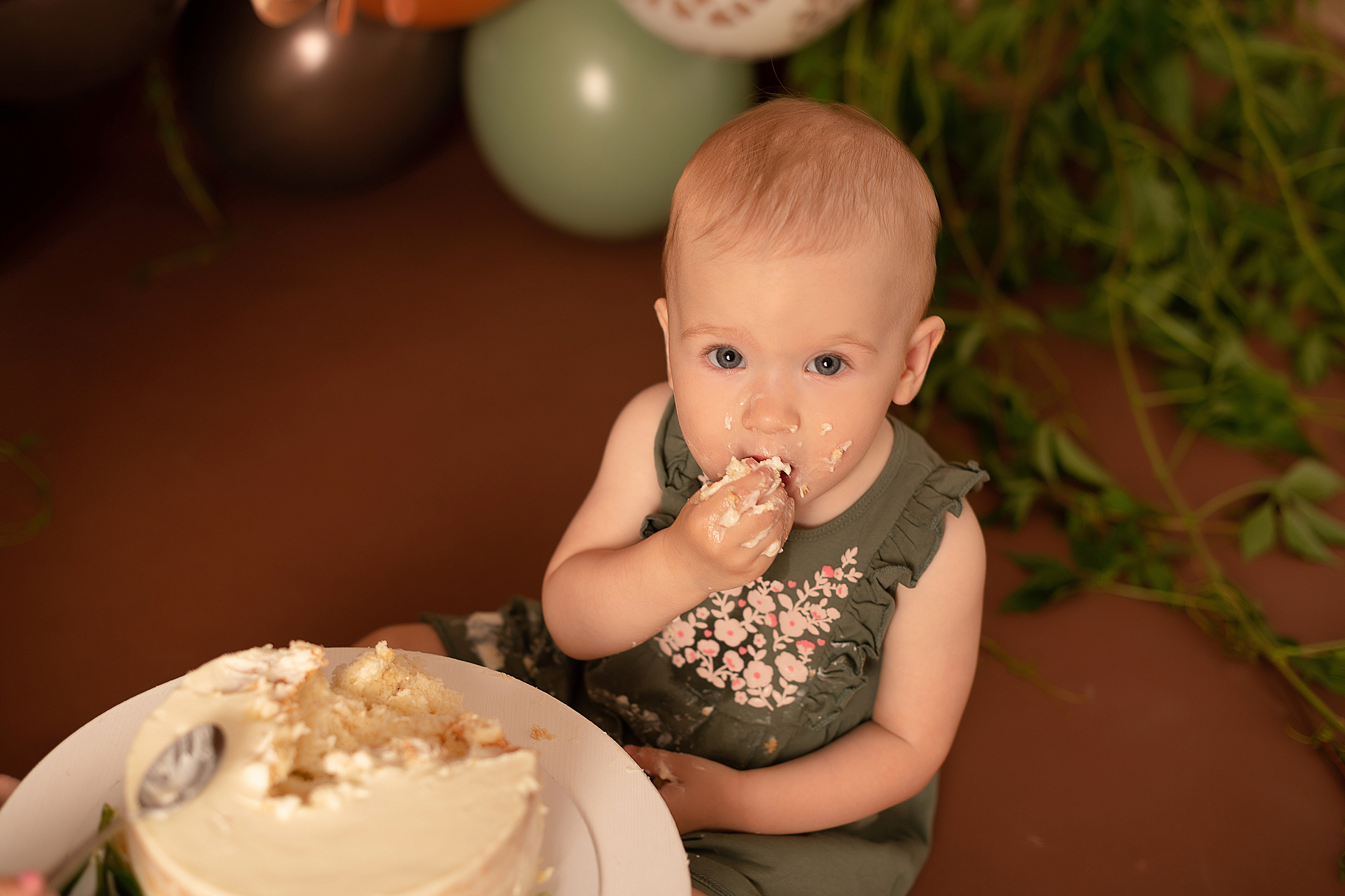 Первый годик Полине. Детский и семейный фотограф в Красноярске. Фотосессии новорожденных малышей до 1 месяца