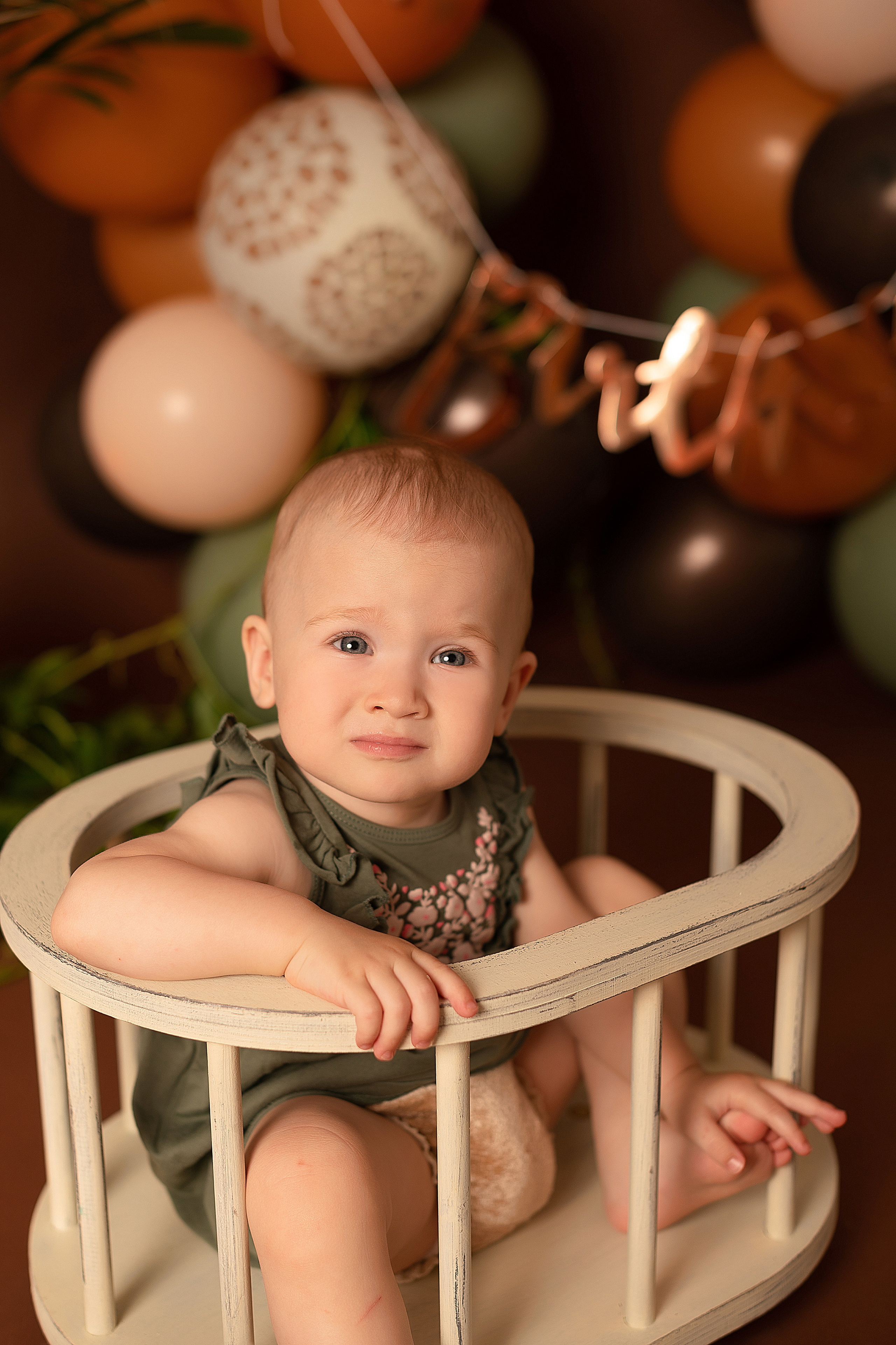 Первый годик Полине. Детский и семейный фотограф в Красноярске. Фотосессии новорожденных малышей до 1 месяца