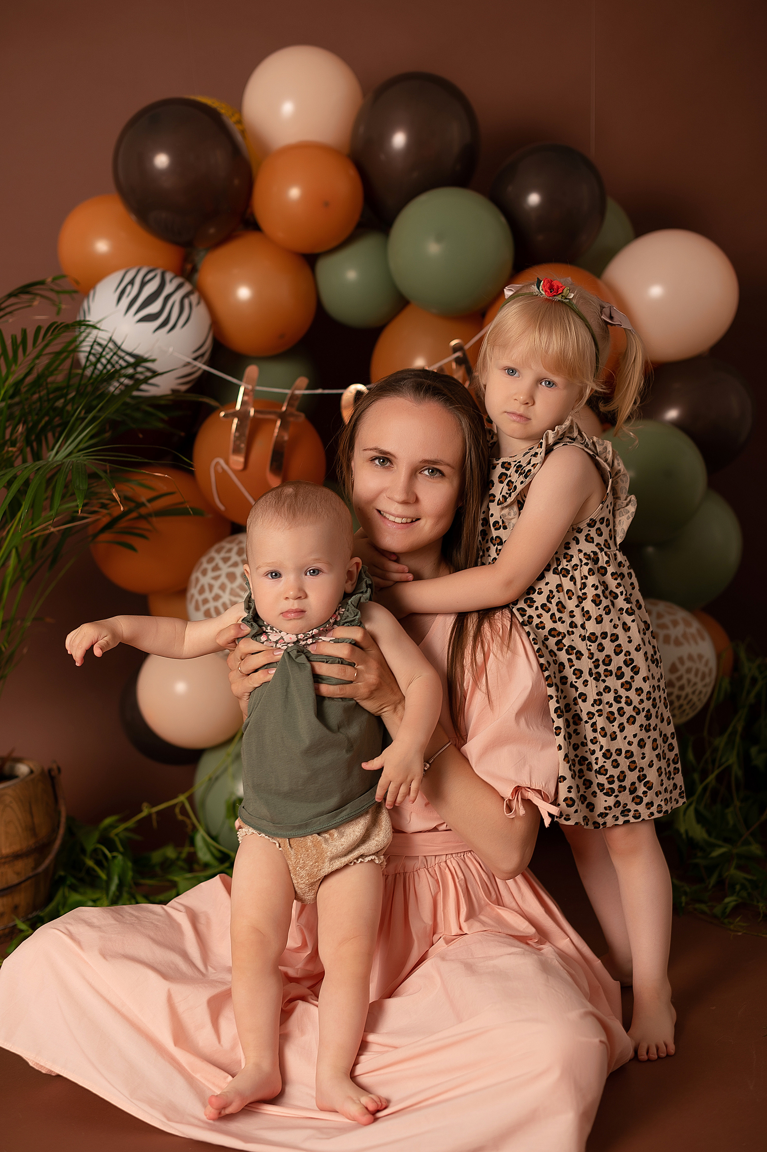 Первый годик Полине. Детский и семейный фотограф в Красноярске. Фотосессии новорожденных малышей до 1 месяца