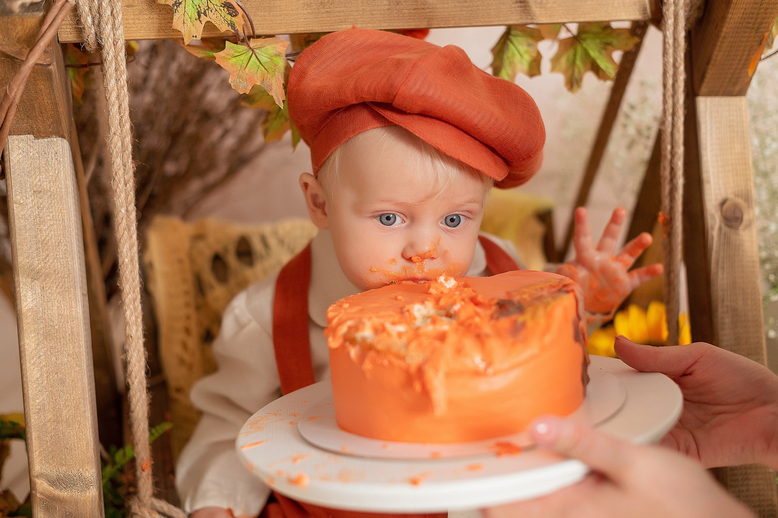 Назар, 1 годик. Детский и семейный фотограф в Красноярске. Фотосессии новорожденных малышей до 1 месяца