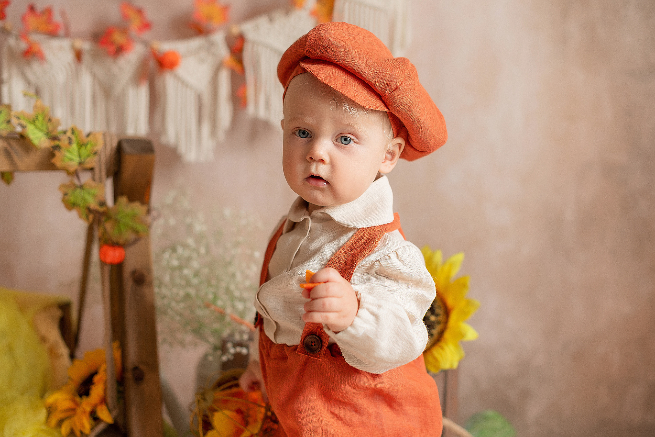 Назар, 1 годик. Детский и семейный фотограф в Красноярске. Фотосессии новорожденных малышей до 1 месяца