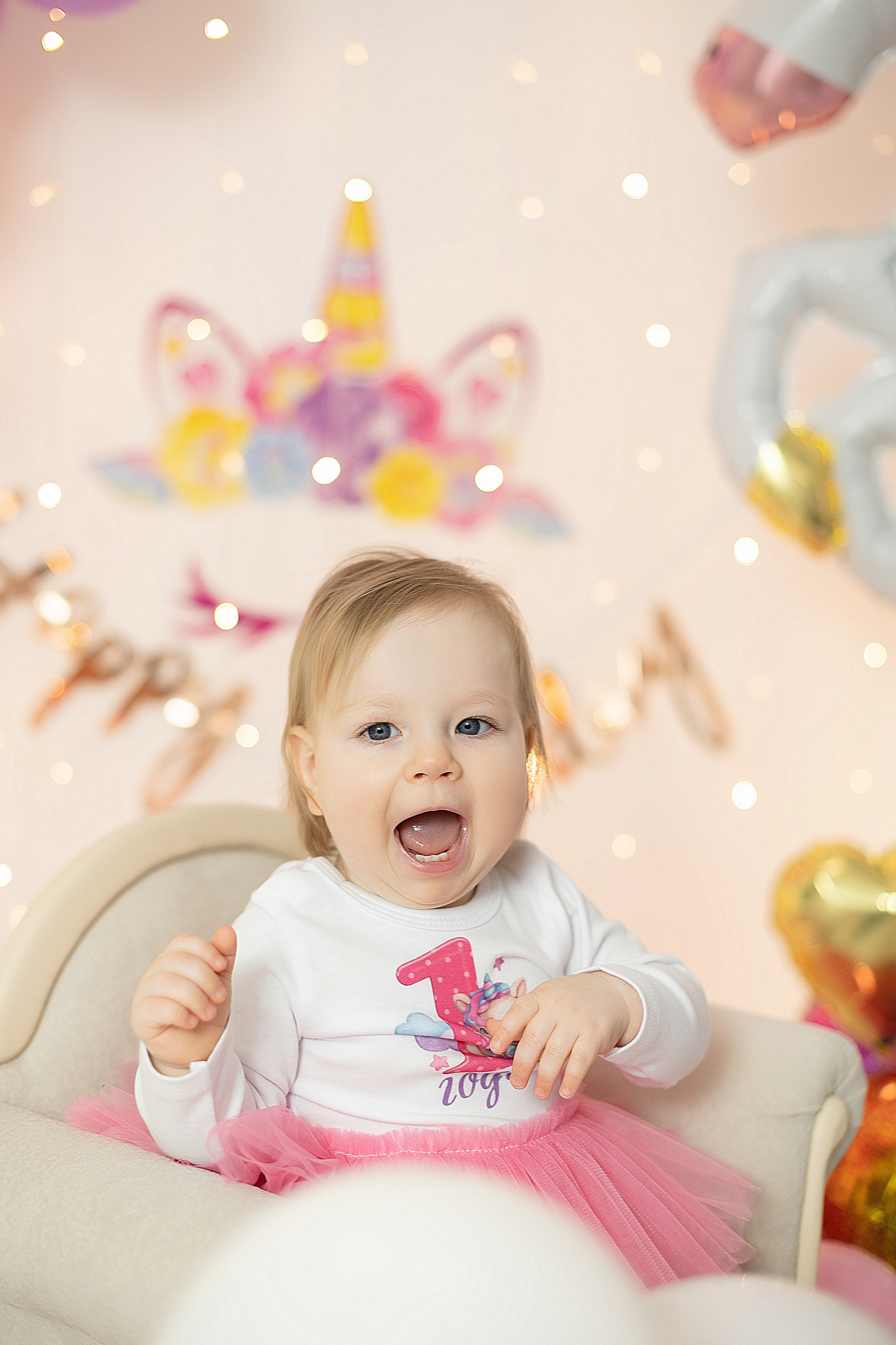 Первый годик Катюшке. Детский и семейный фотограф в Красноярске. Фотосессии новорожденных малышей до 1 месяца