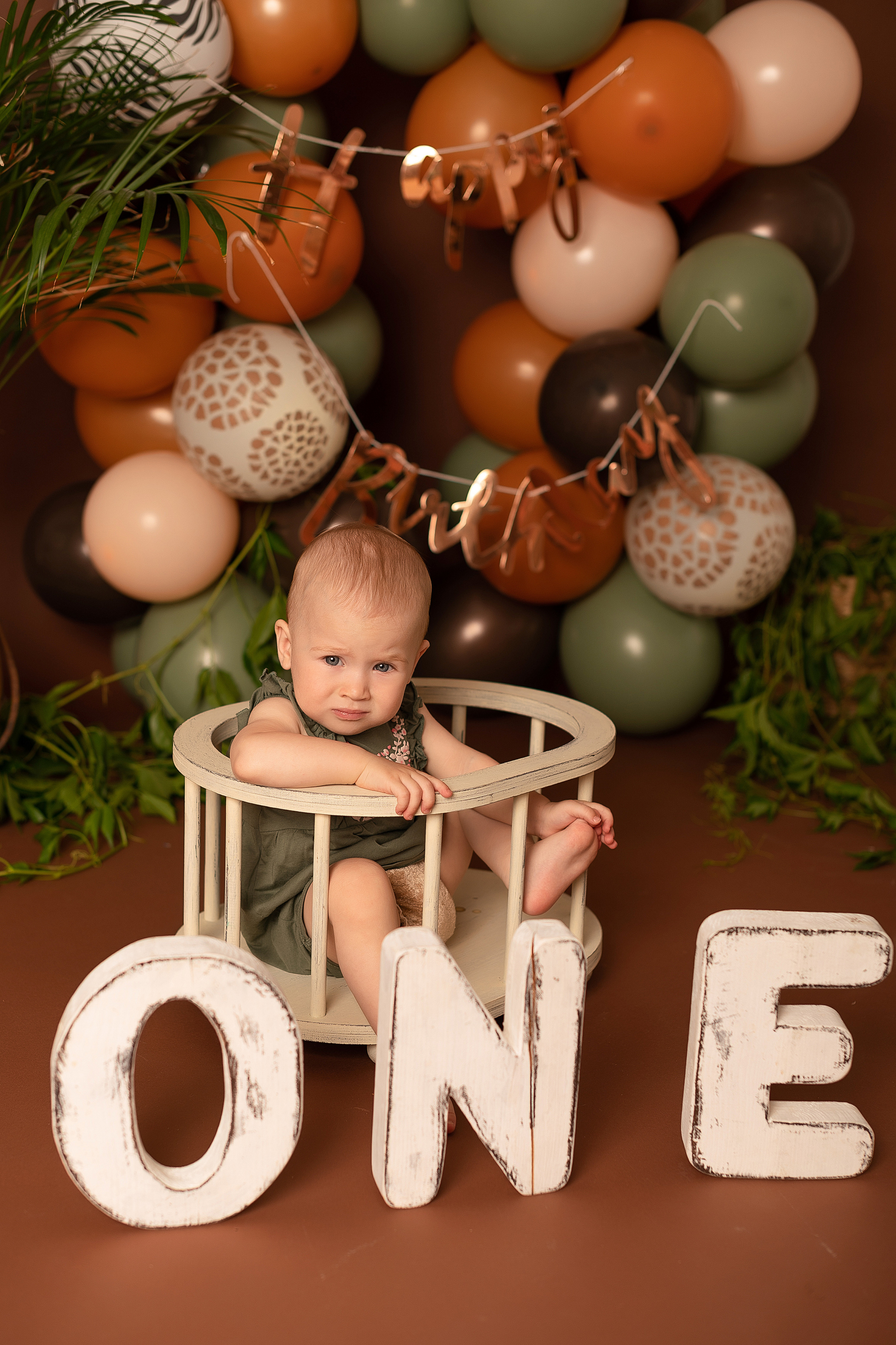 Первый годик Полине. Детский и семейный фотограф в Красноярске. Фотосессии новорожденных малышей до 1 месяца