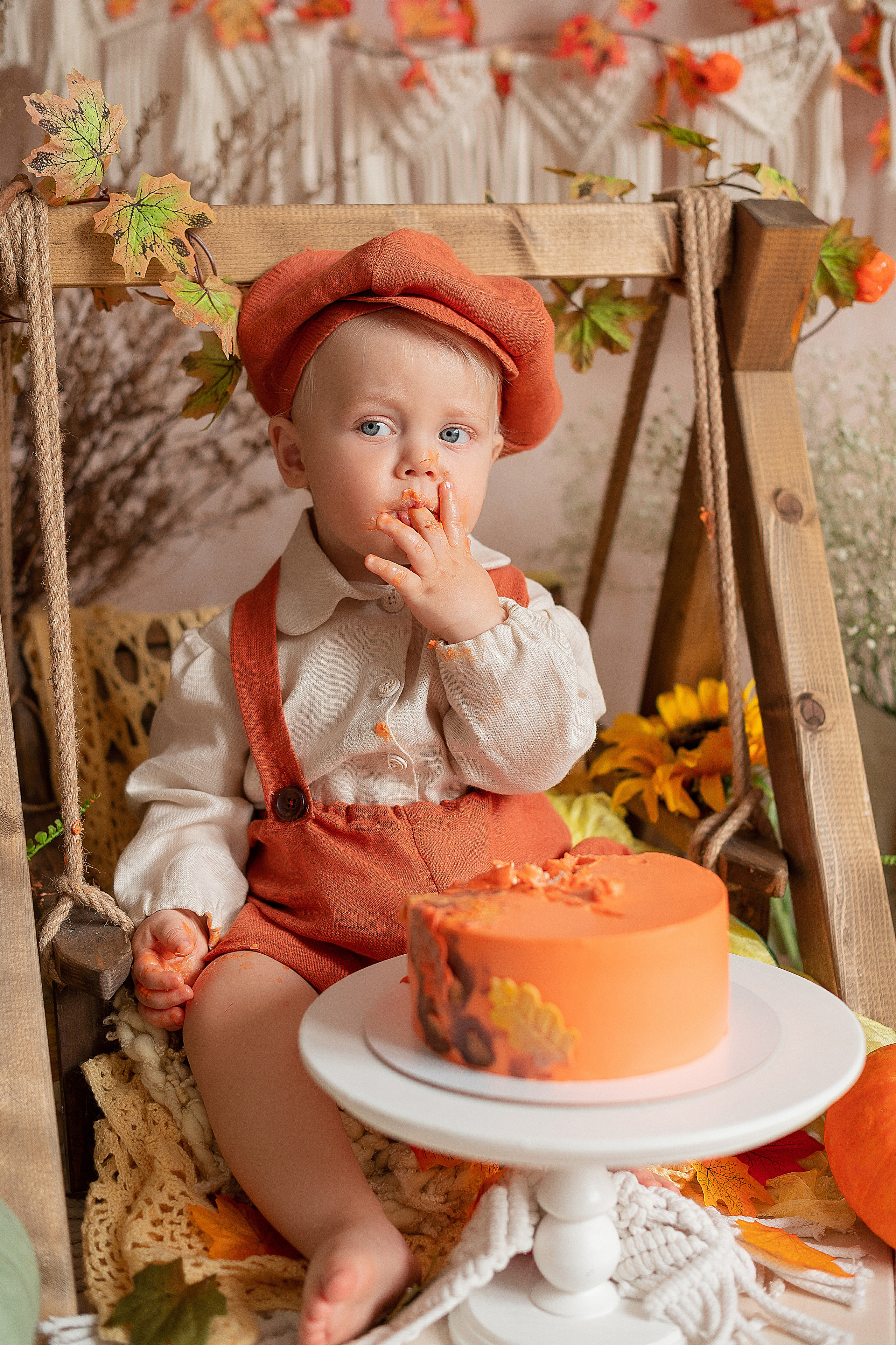 Назар, 1 годик. Детский и семейный фотограф в Красноярске. Фотосессии новорожденных малышей до 1 месяца