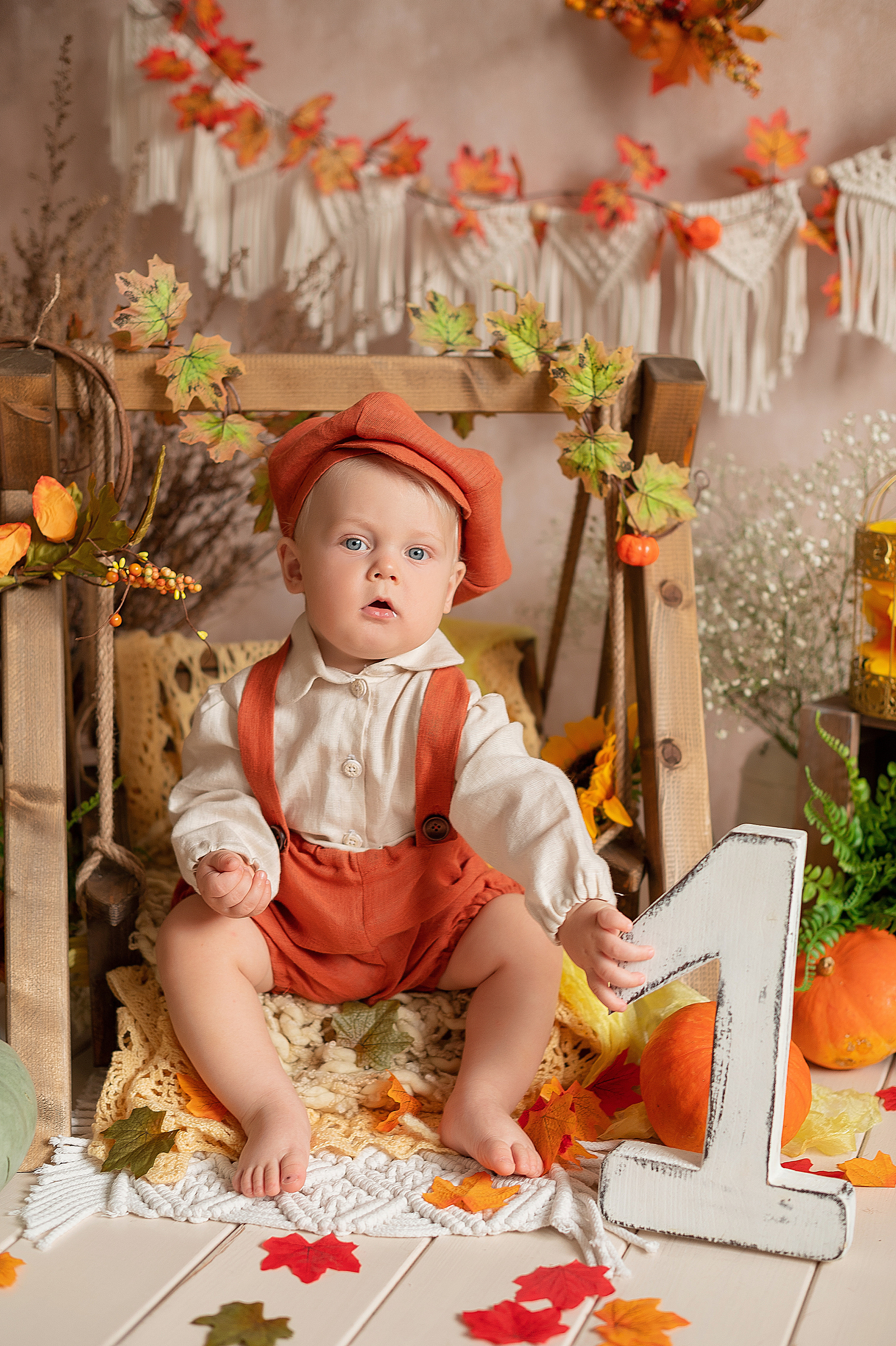 Назар, 1 годик. Детский и семейный фотограф в Красноярске. Фотосессии новорожденных малышей до 1 месяца