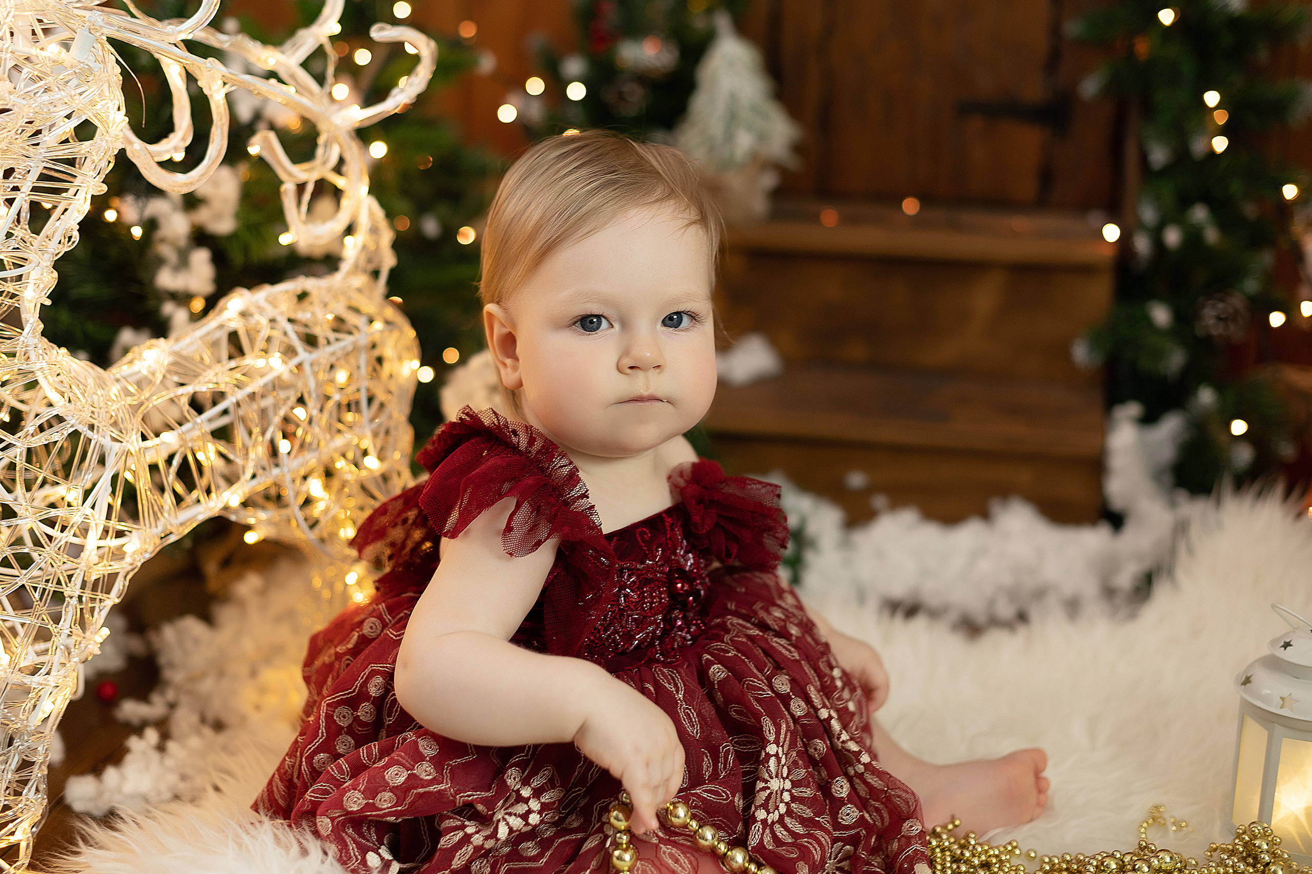 Первый годик Катюшке. Детский и семейный фотограф в Красноярске. Фотосессии новорожденных малышей до 1 месяца