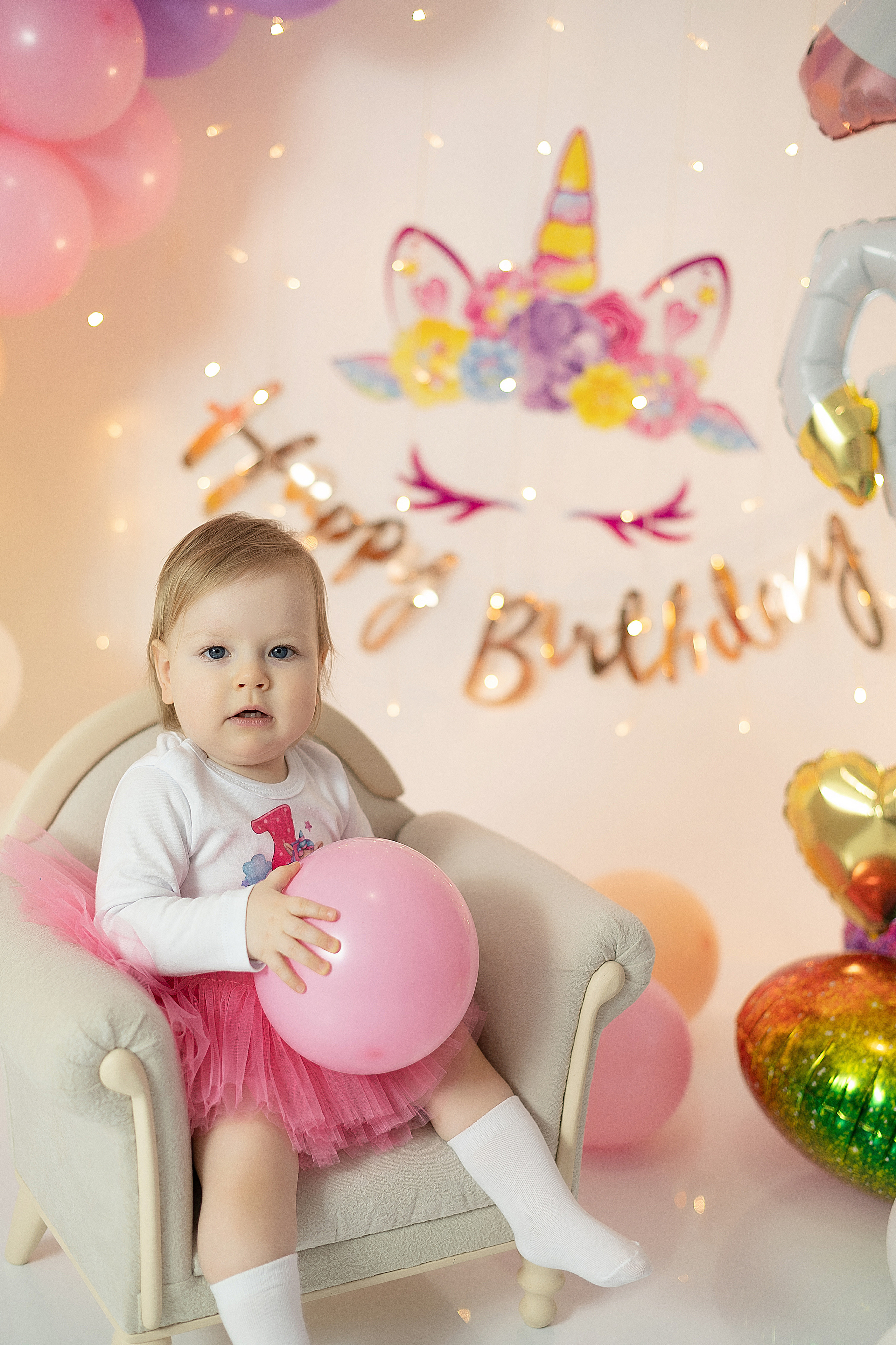 Первый годик Катюшке. Детский и семейный фотограф в Красноярске. Фотосессии новорожденных малышей до 1 месяца