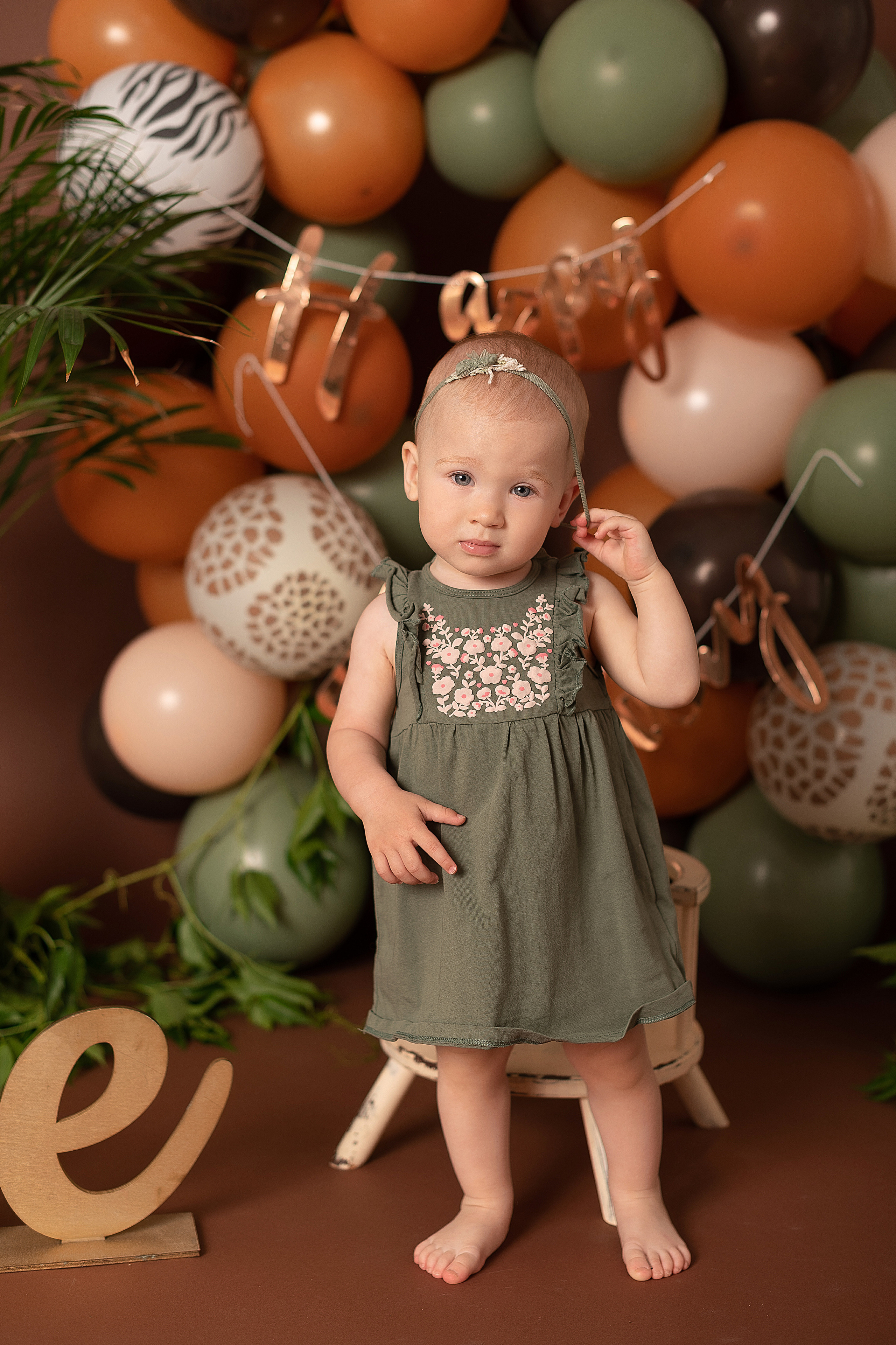 Первый годик Полине. Детский и семейный фотограф в Красноярске. Фотосессии новорожденных малышей до 1 месяца