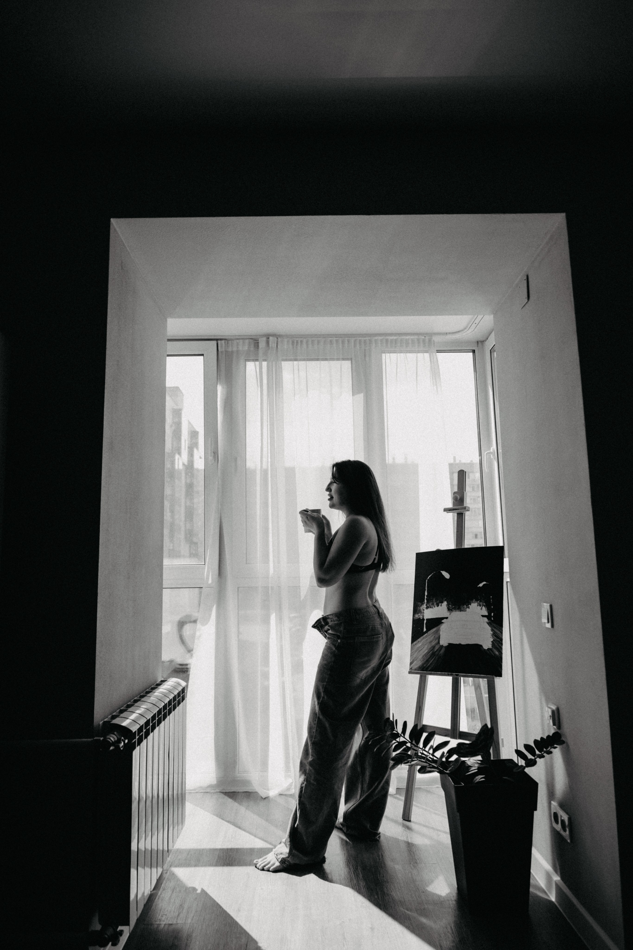 Лера. Дома. Семейный фотограф в Красноярске